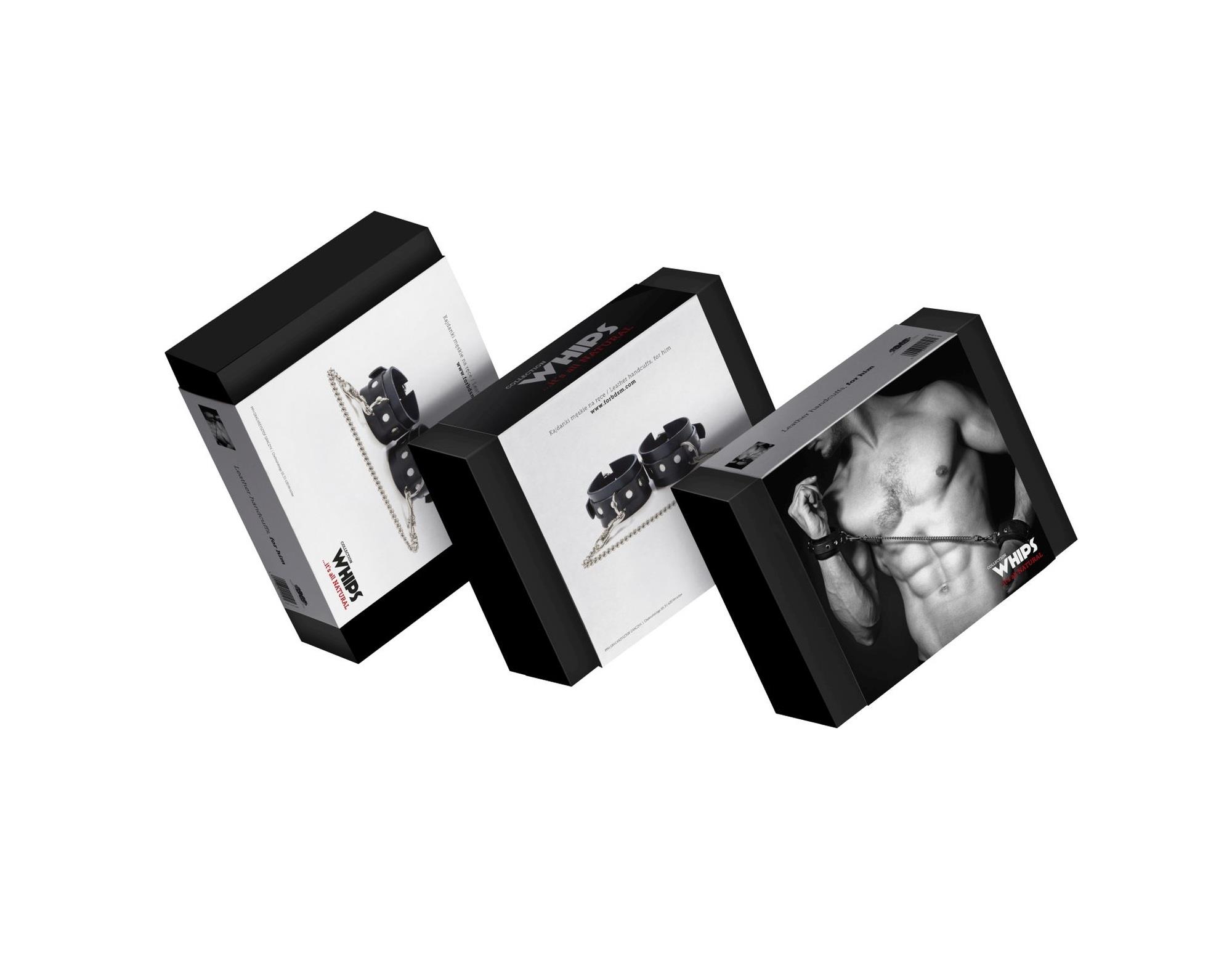 Kajdanki-Whips Kajdanki Męskie