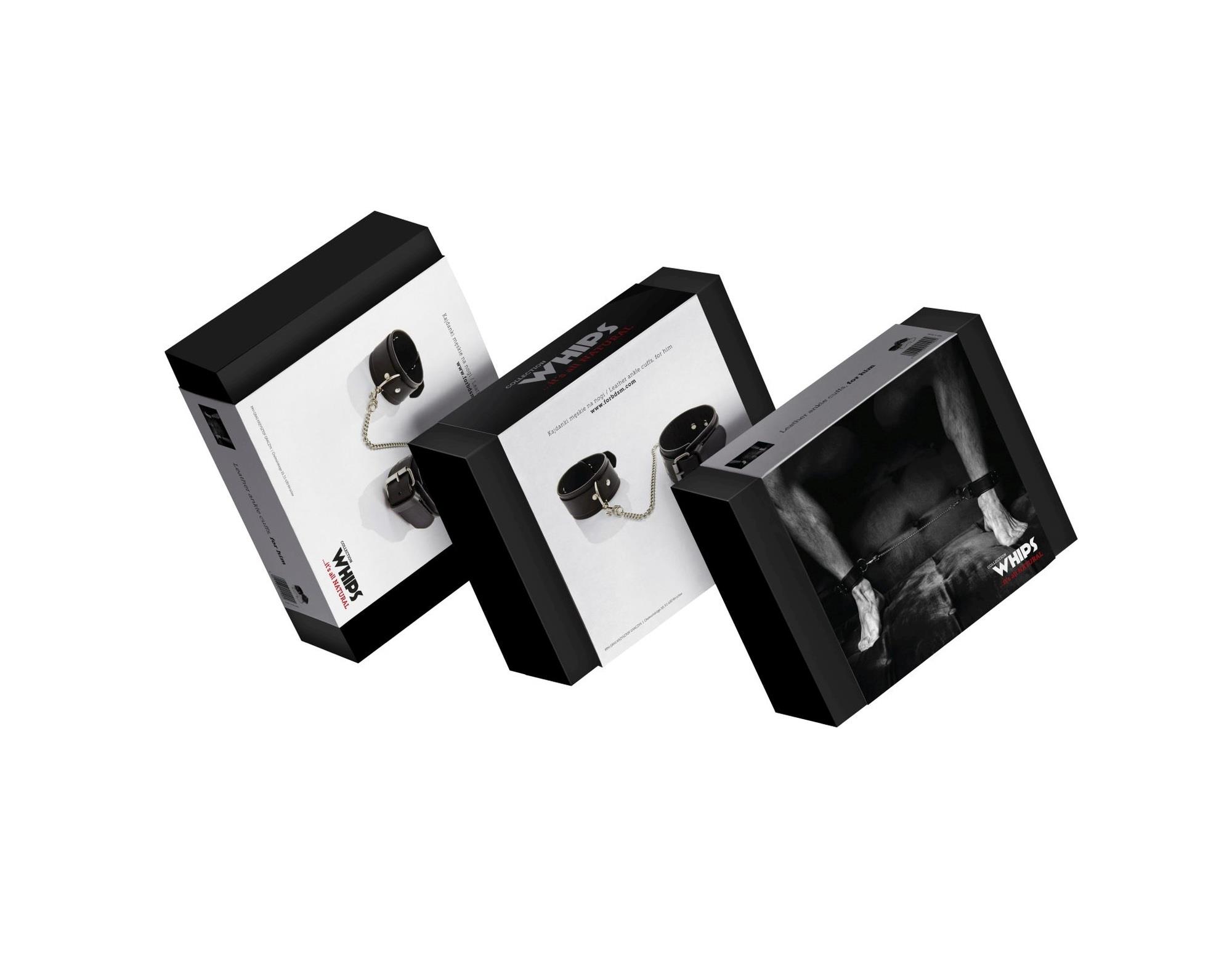 Kajdanki-Whips Kajdanki Męskie Na Nogi