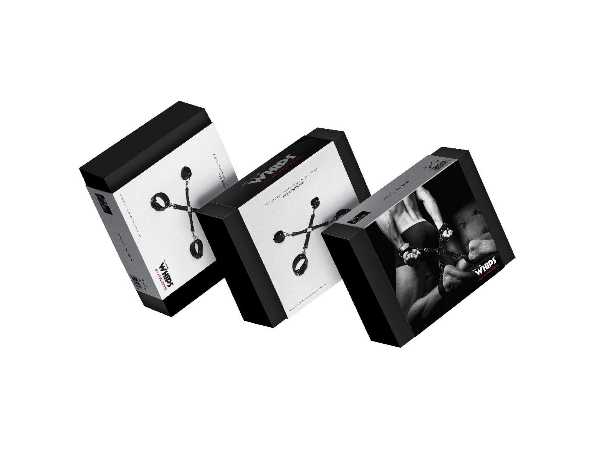 Wiązania-Whips Krzyżak Czarny