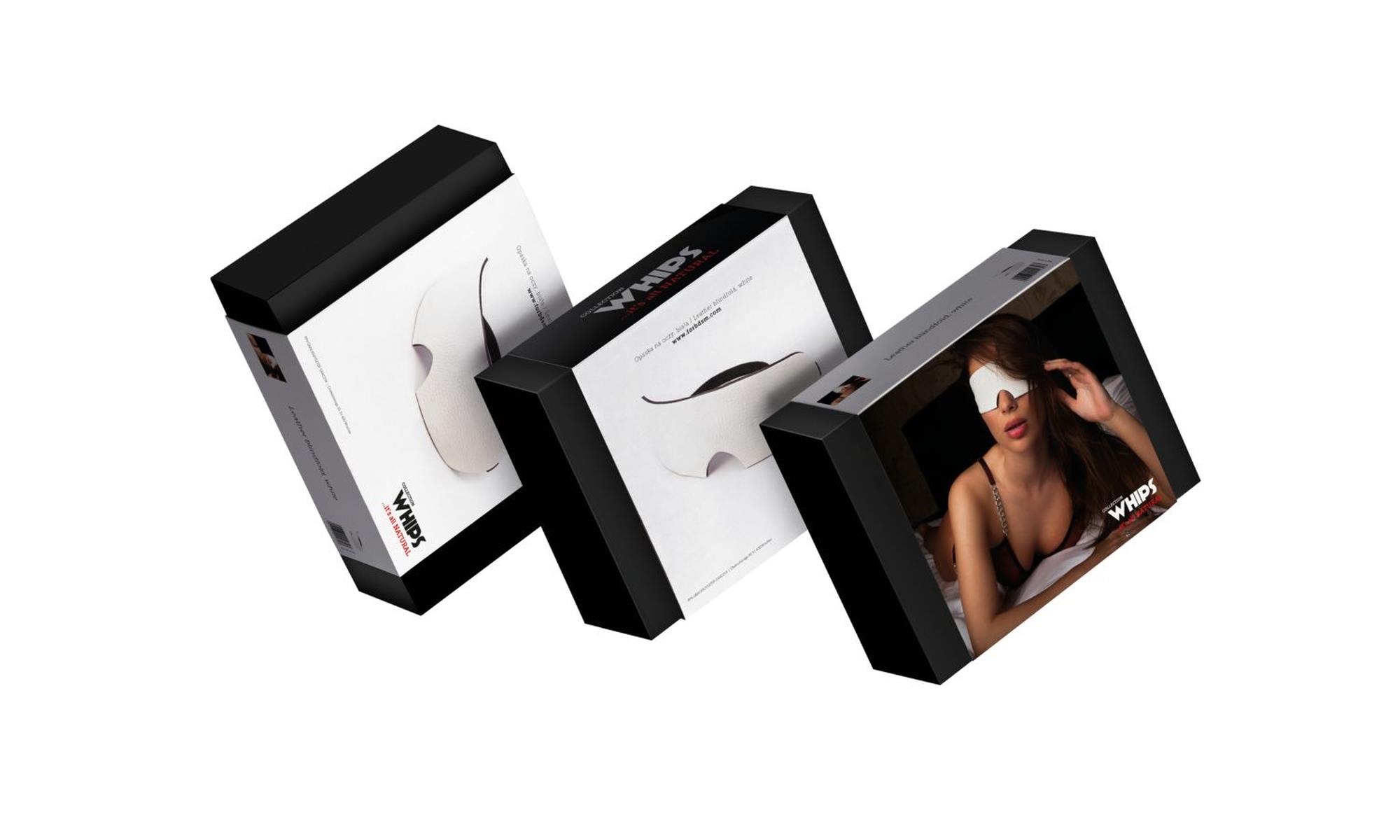 Maska - Opaska Na Oczy, Biała