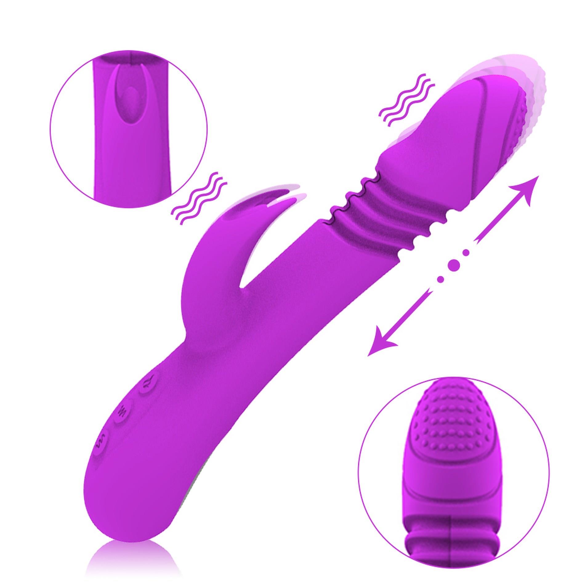 Wibrator-Ella, 7 Vibration Modes 3 Thrusting Function, Heating
