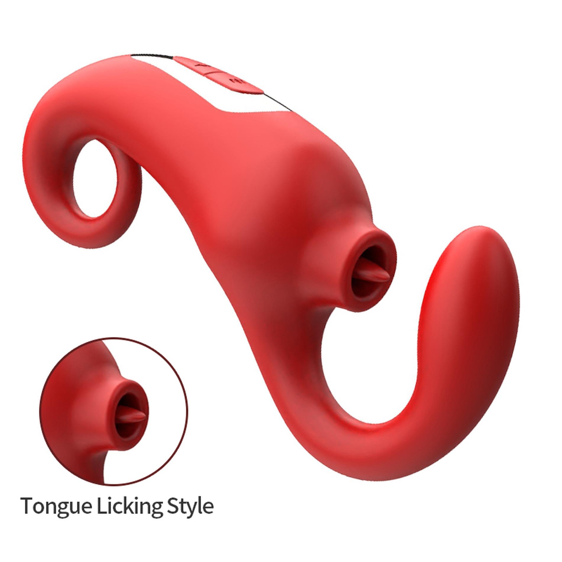 Wibrator-Merfi, 10 Vibration Functions, 10 Frequency Tongue Licking Usb