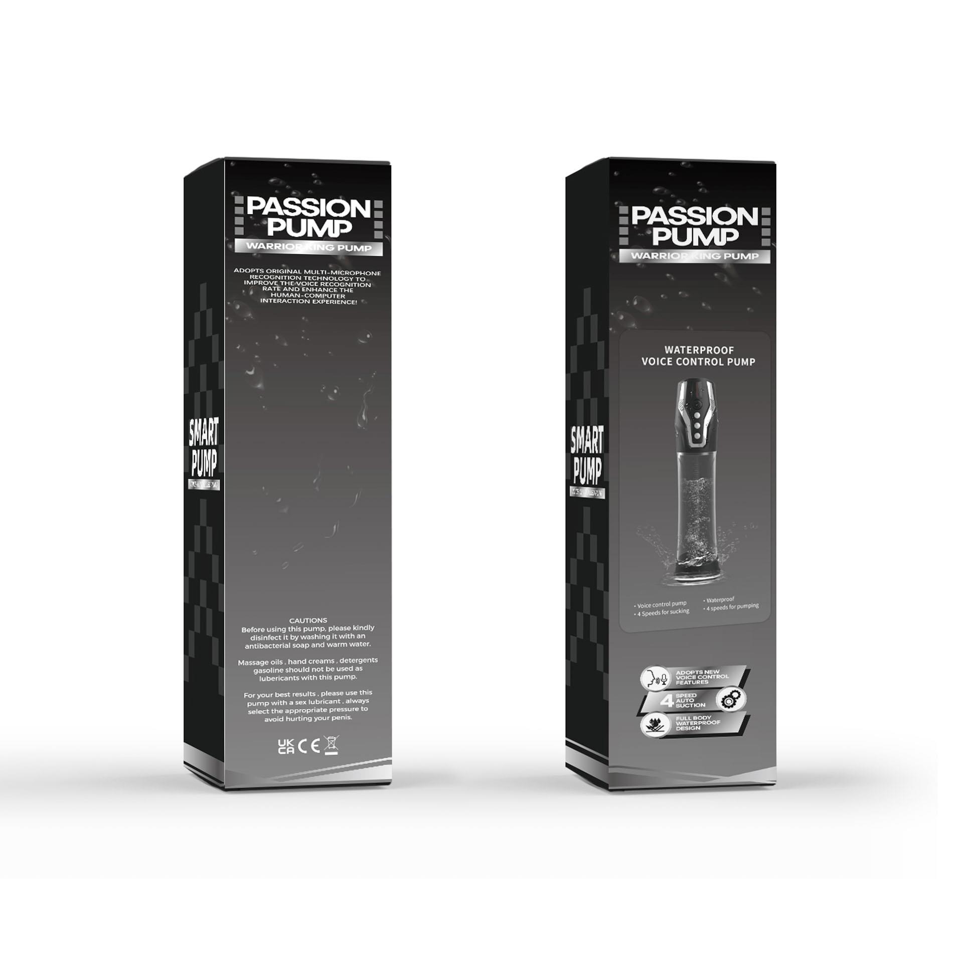 Pompka- Passion Pump, Premium Rechargeable Automatic Waterproof Pump, Voice