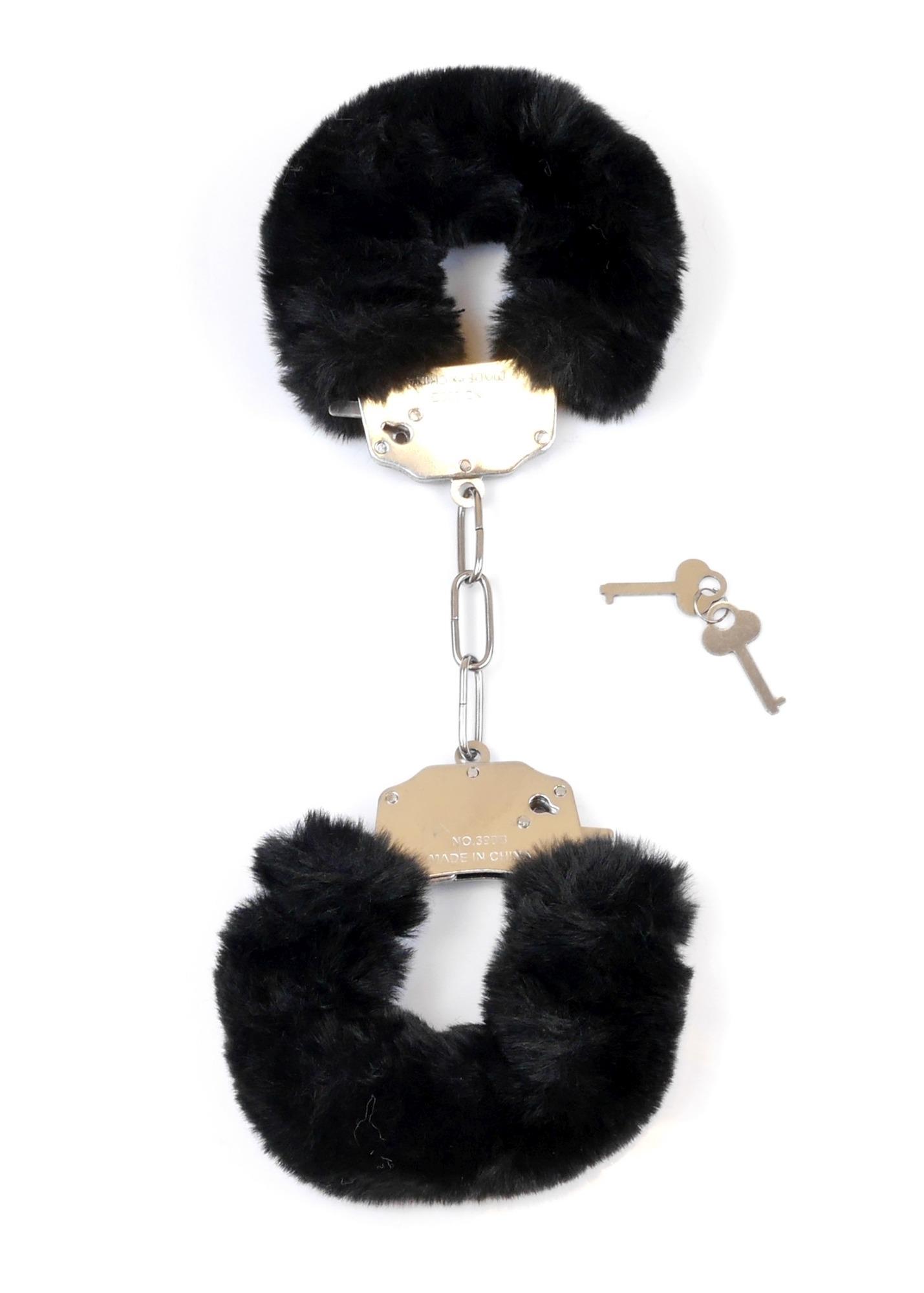 KAJDANKI Furry Cuffs Black