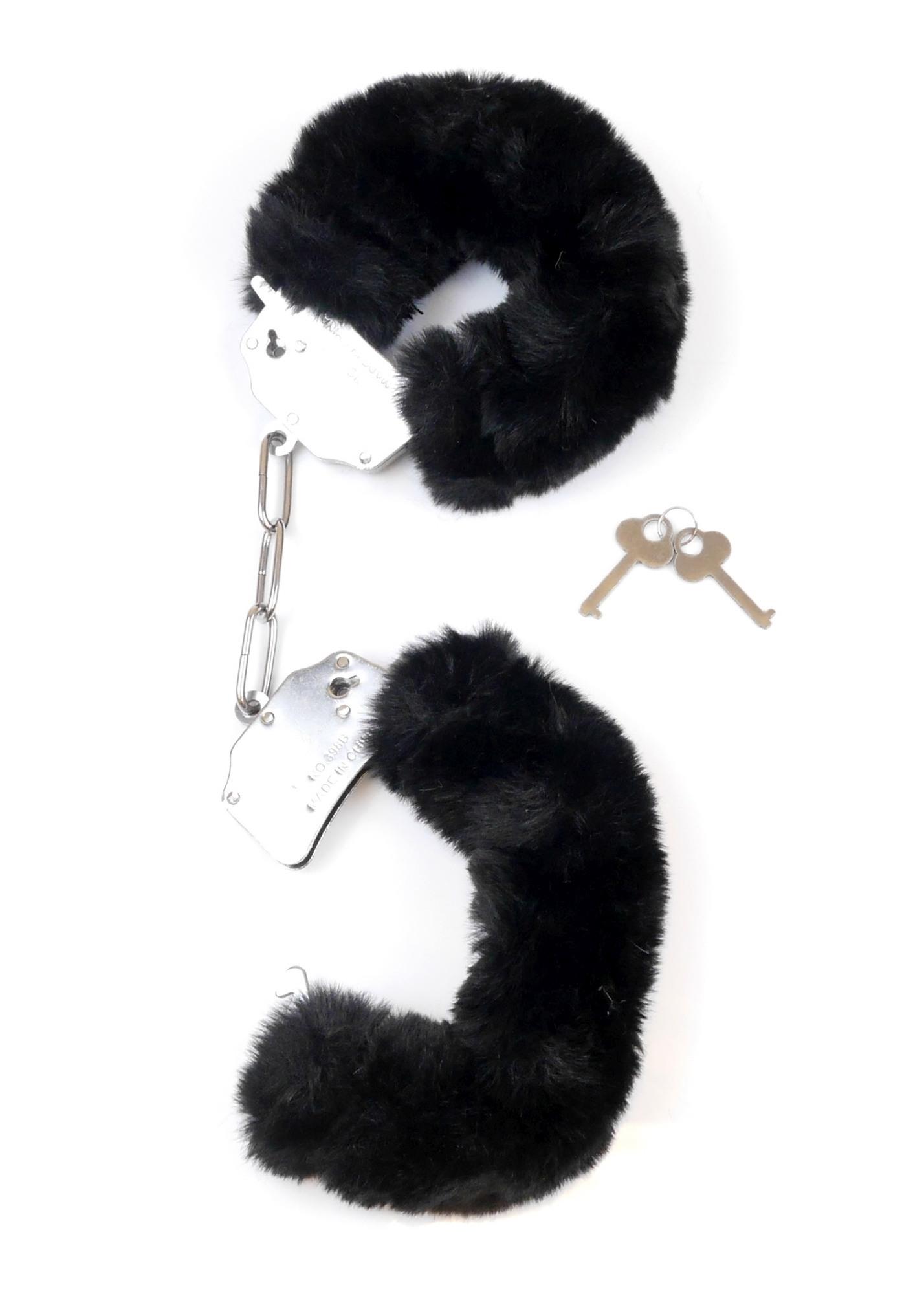 KAJDANKI Furry Cuffs Black