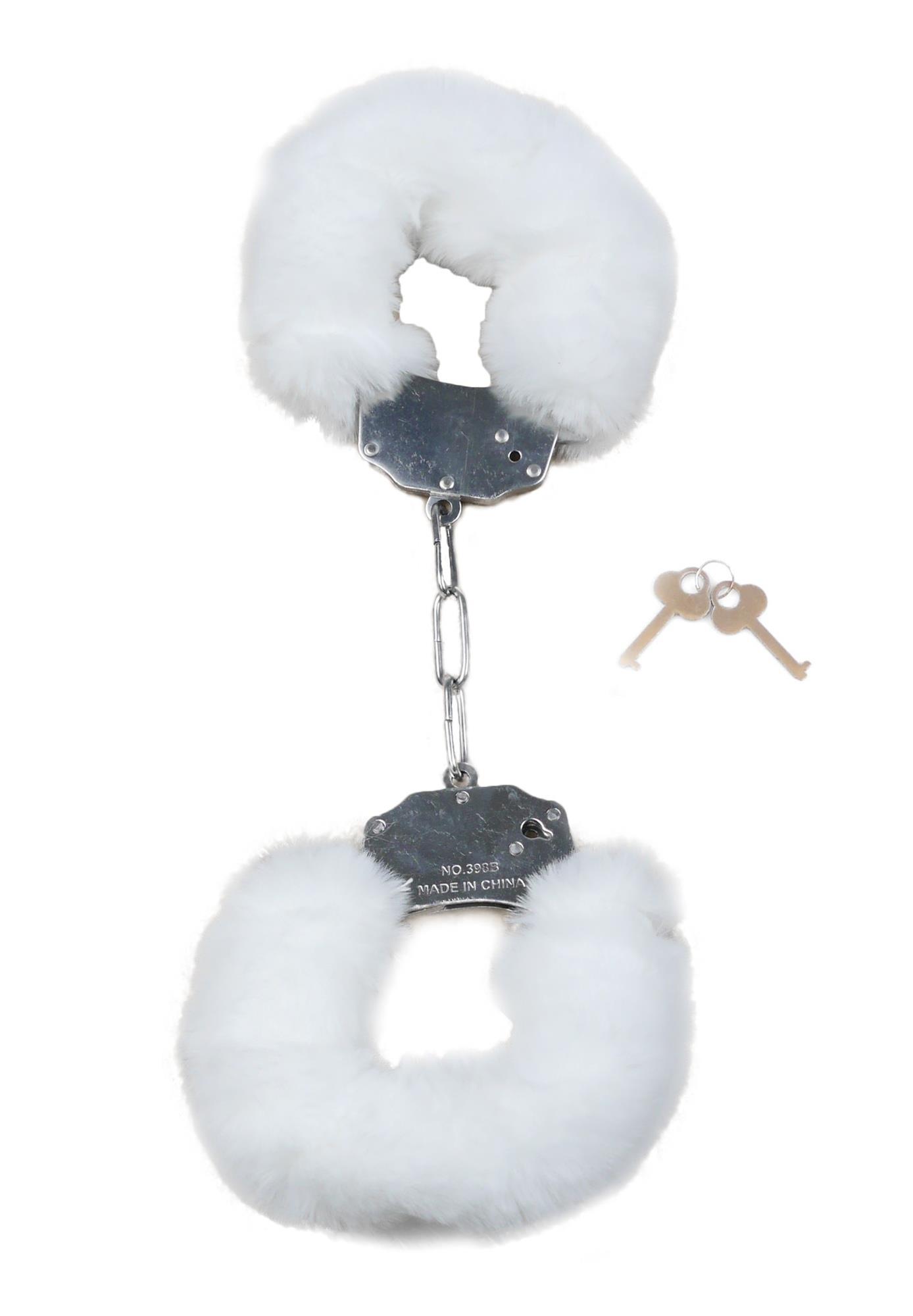 KAJDANKI Furry Cuffs White