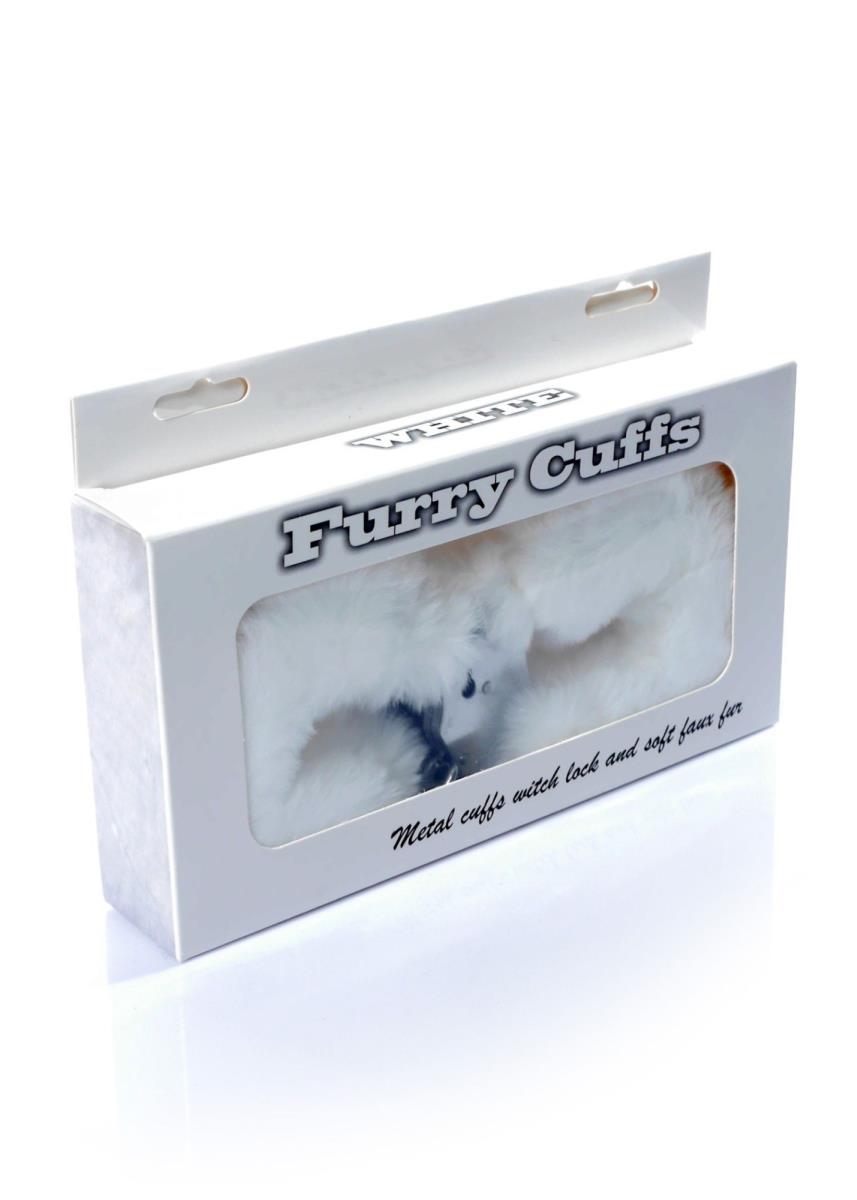 KAJDANKI Furry Cuffs White