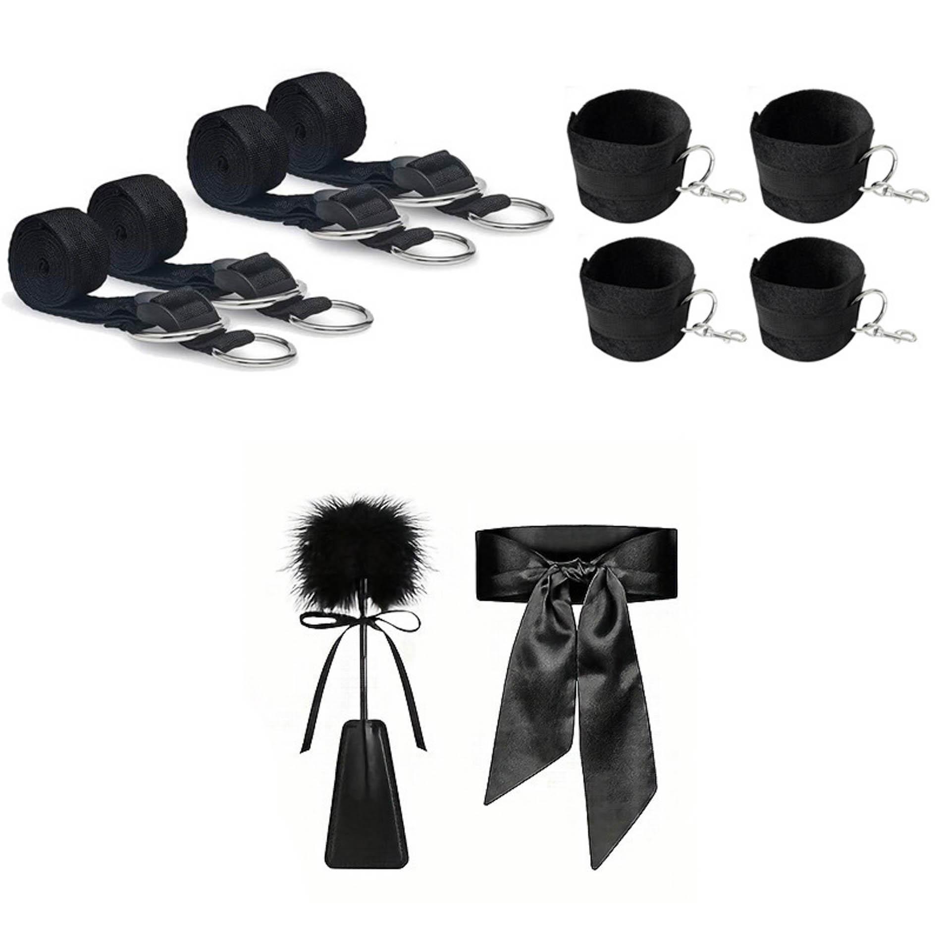 Fetish B-Series Bed Restraint Set 2.0