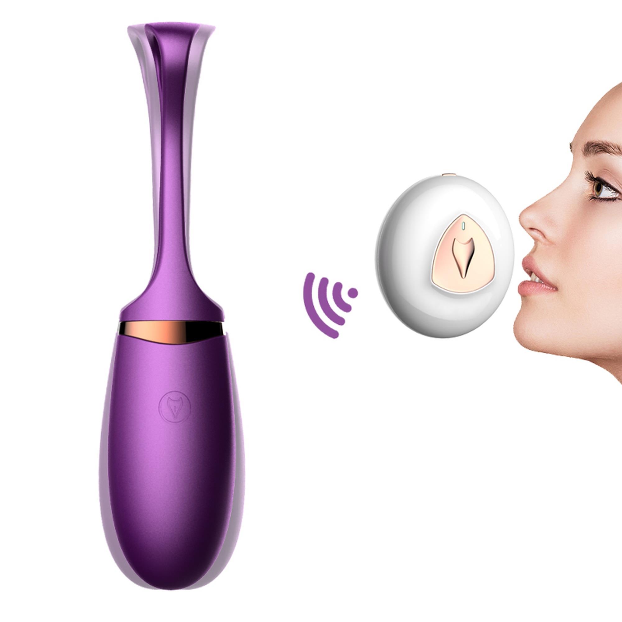 Jajko/Wibr-Vibrating Silicone Love Egg Usb 10 Function / Voice Control