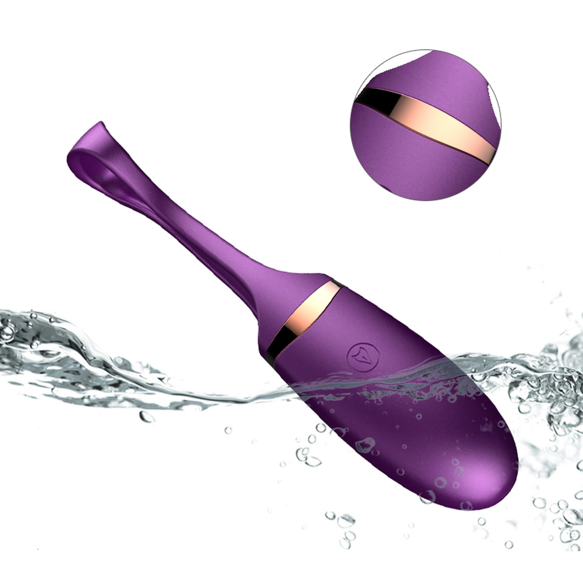 Jajko/Wibr-Vibrating Silicone Love Egg Usb 10 Function / Voice Control