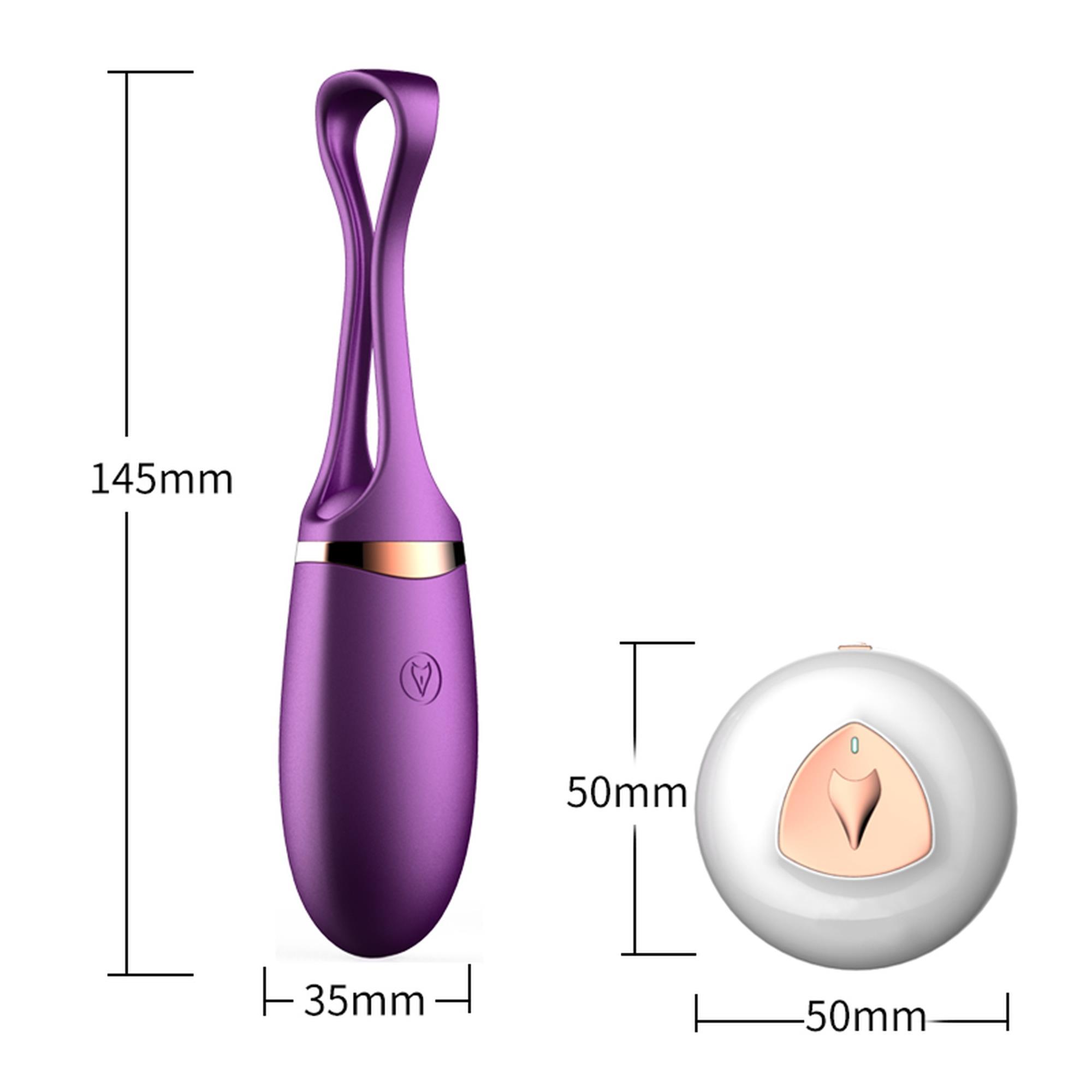 Jajko/Wibr-Vibrating Silicone Love Egg Usb 10 Function / Voice Control