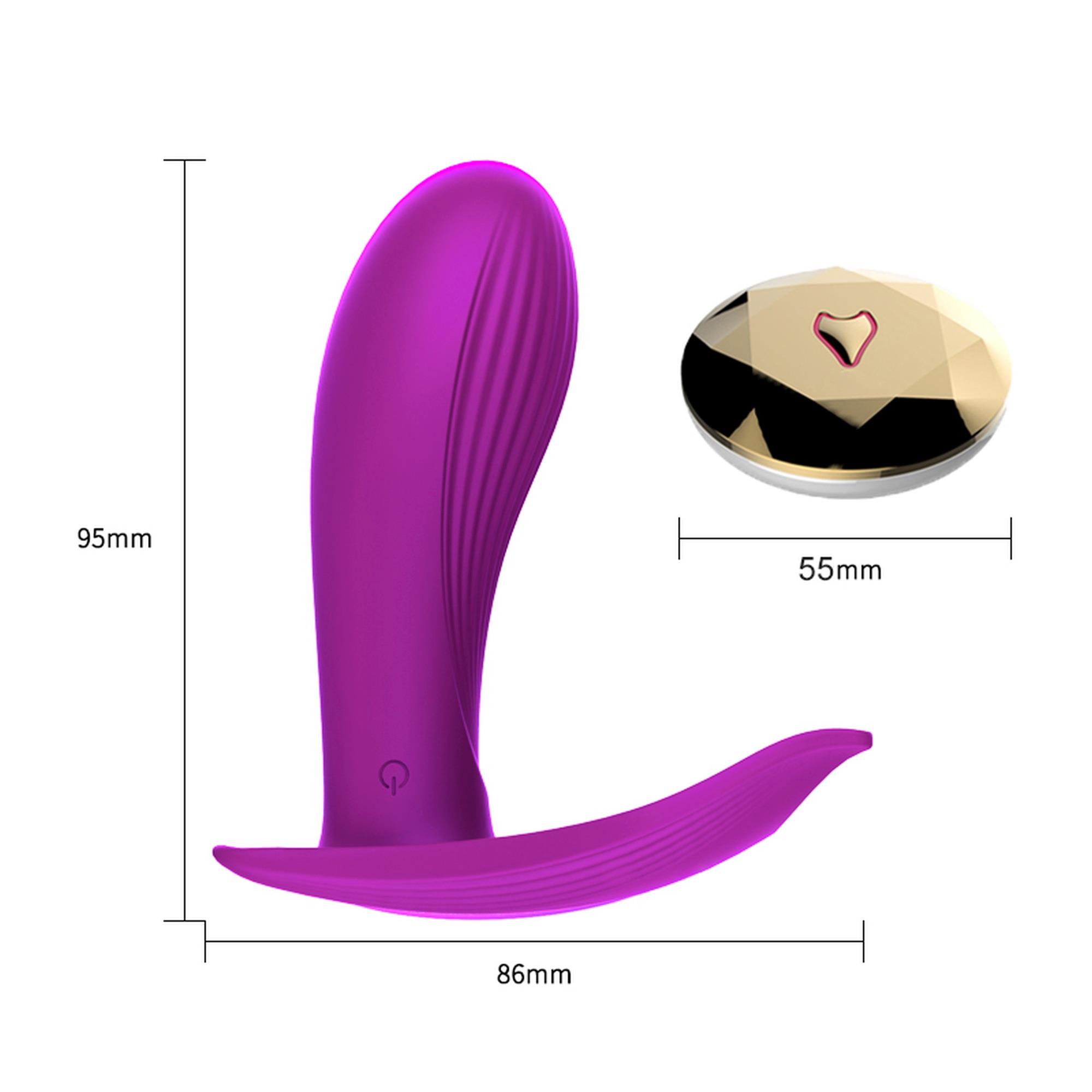 Stymulator-Silicone Panty Vibrator Usb 10 Function