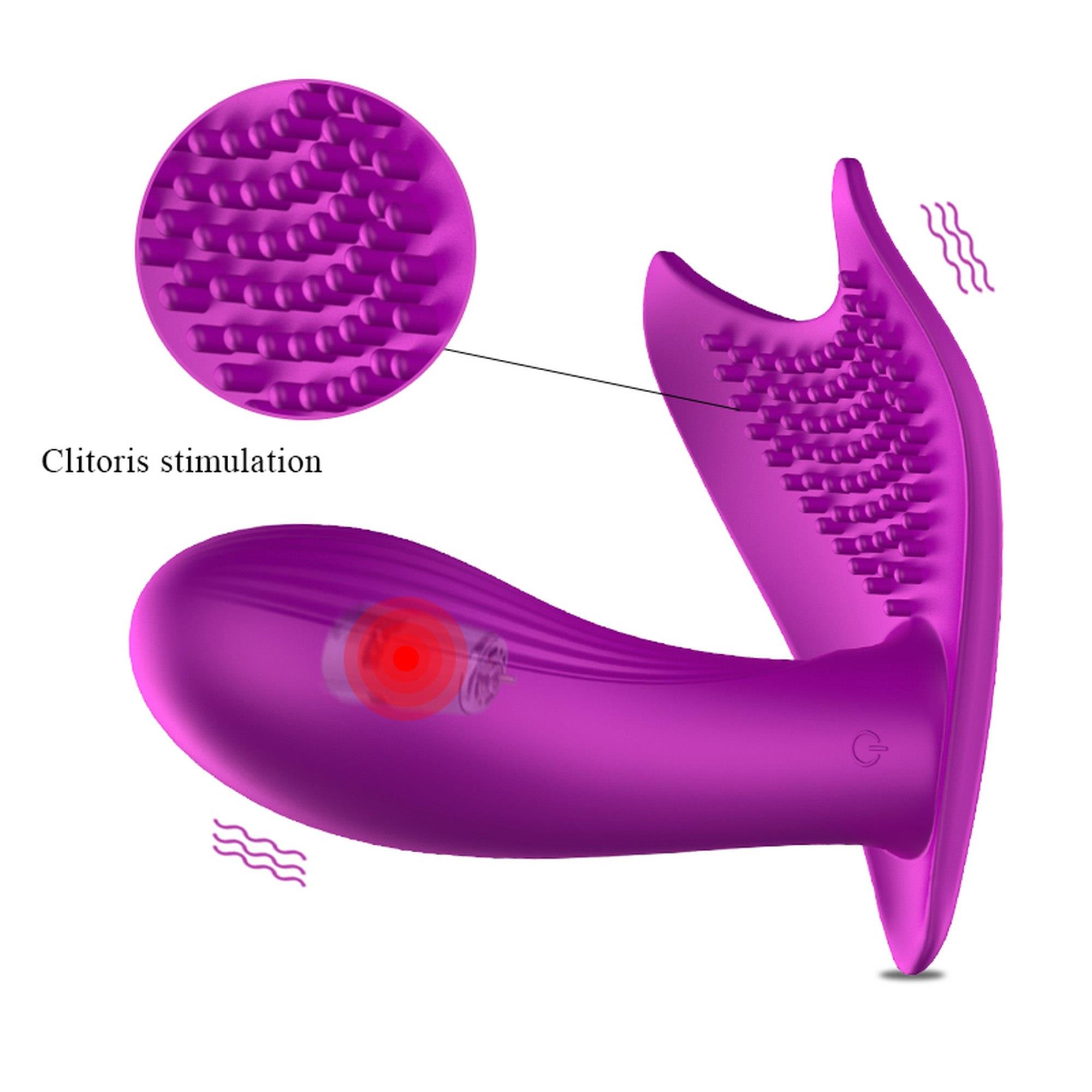 Stymulator-Silicone Panty Vibrator Usb 10 Function