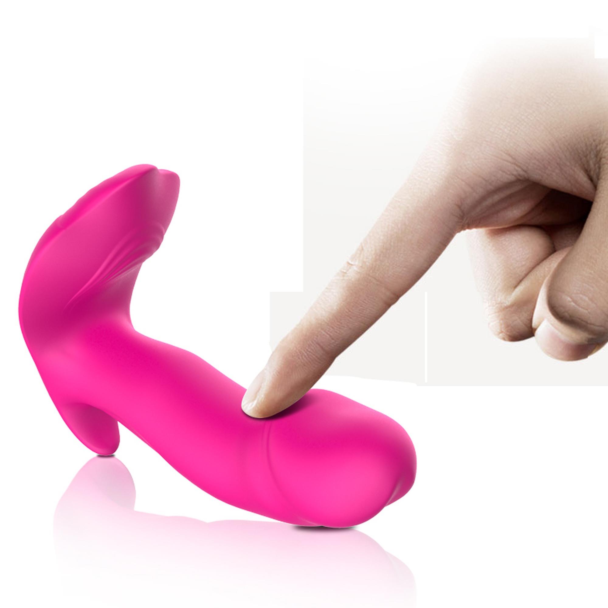 Stymulator-Silicone Panty Vibrator And Pulsator Usb 10 Function / Heating
