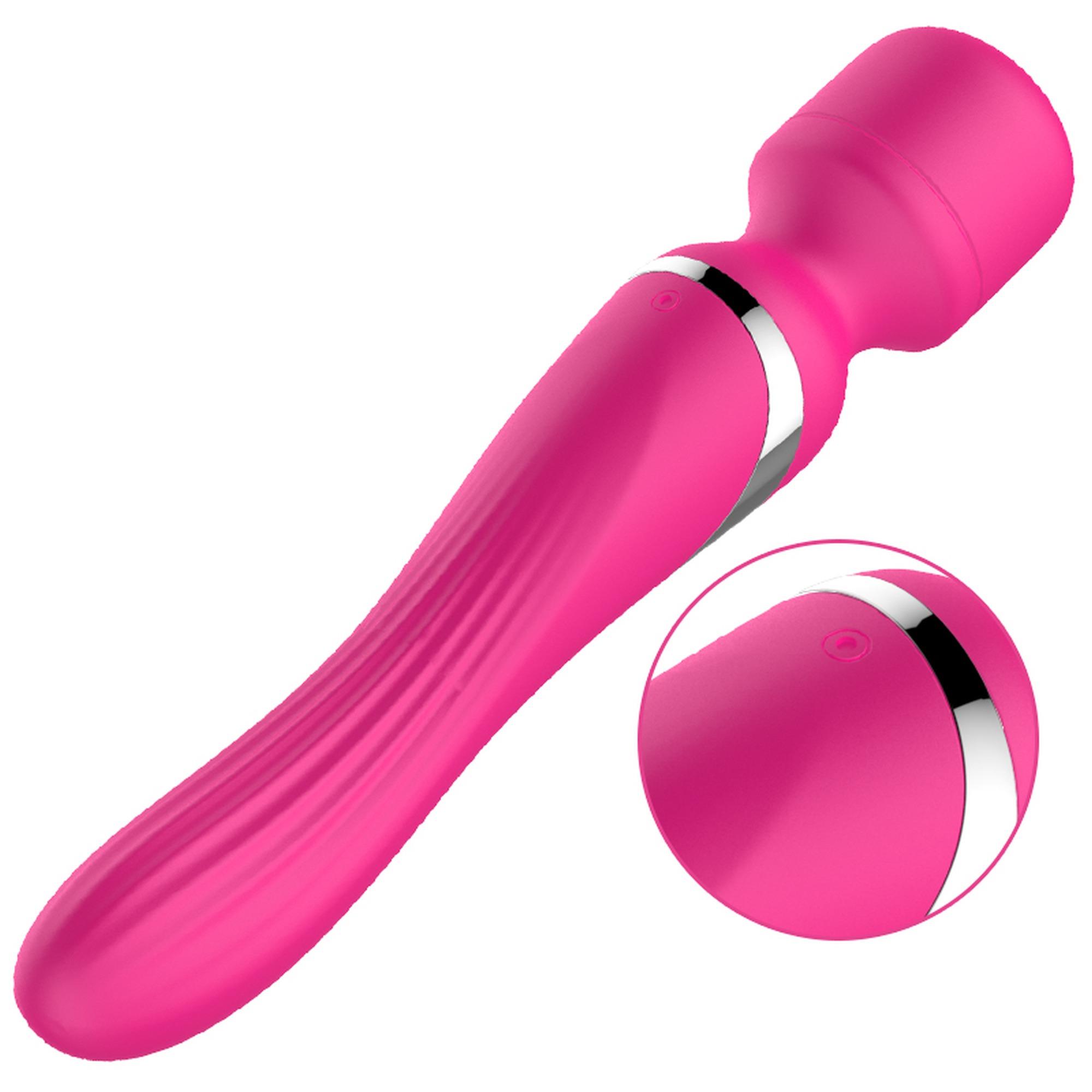 Stymulator - B - Series - Silicone Dual Massager Pulsator Usb 7+7 Function