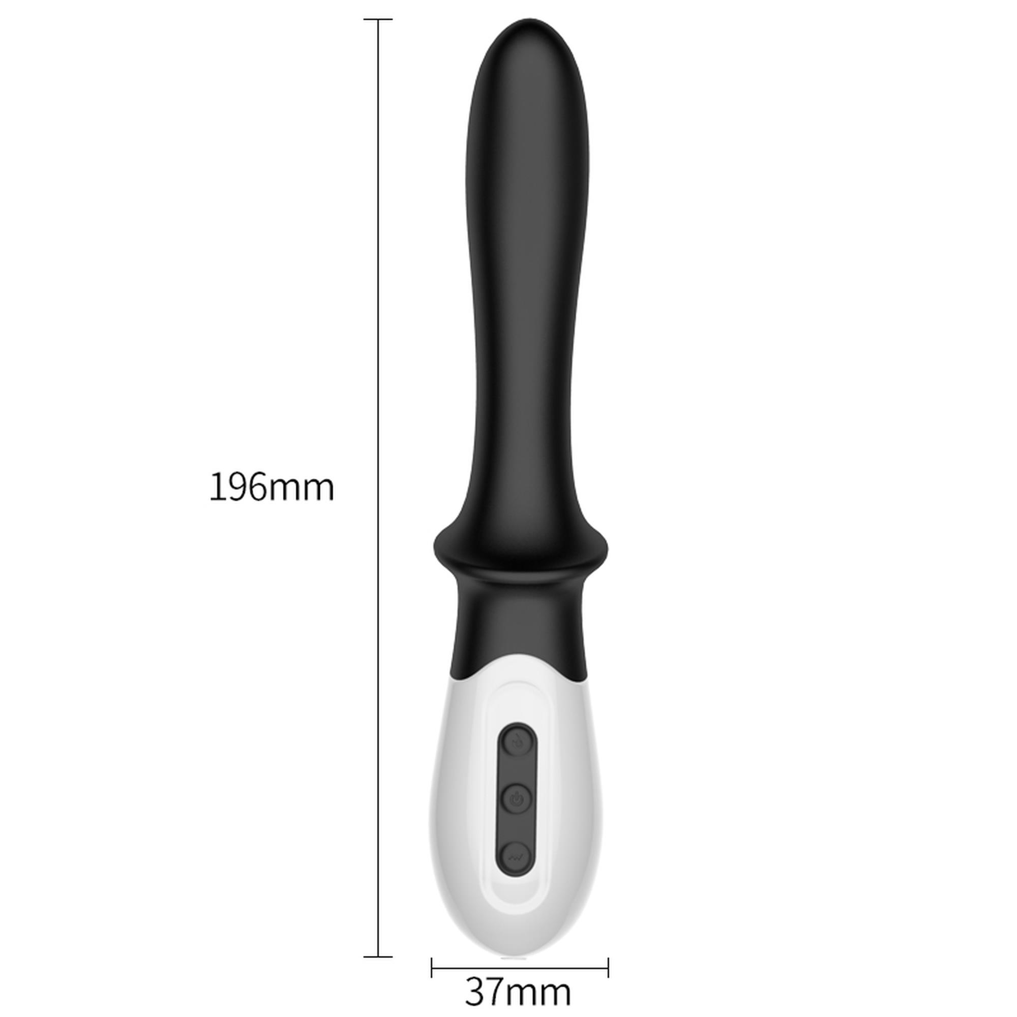 Wibrator-Silicone Prostate / G-Spot Massager Usb 10 Function / Heating