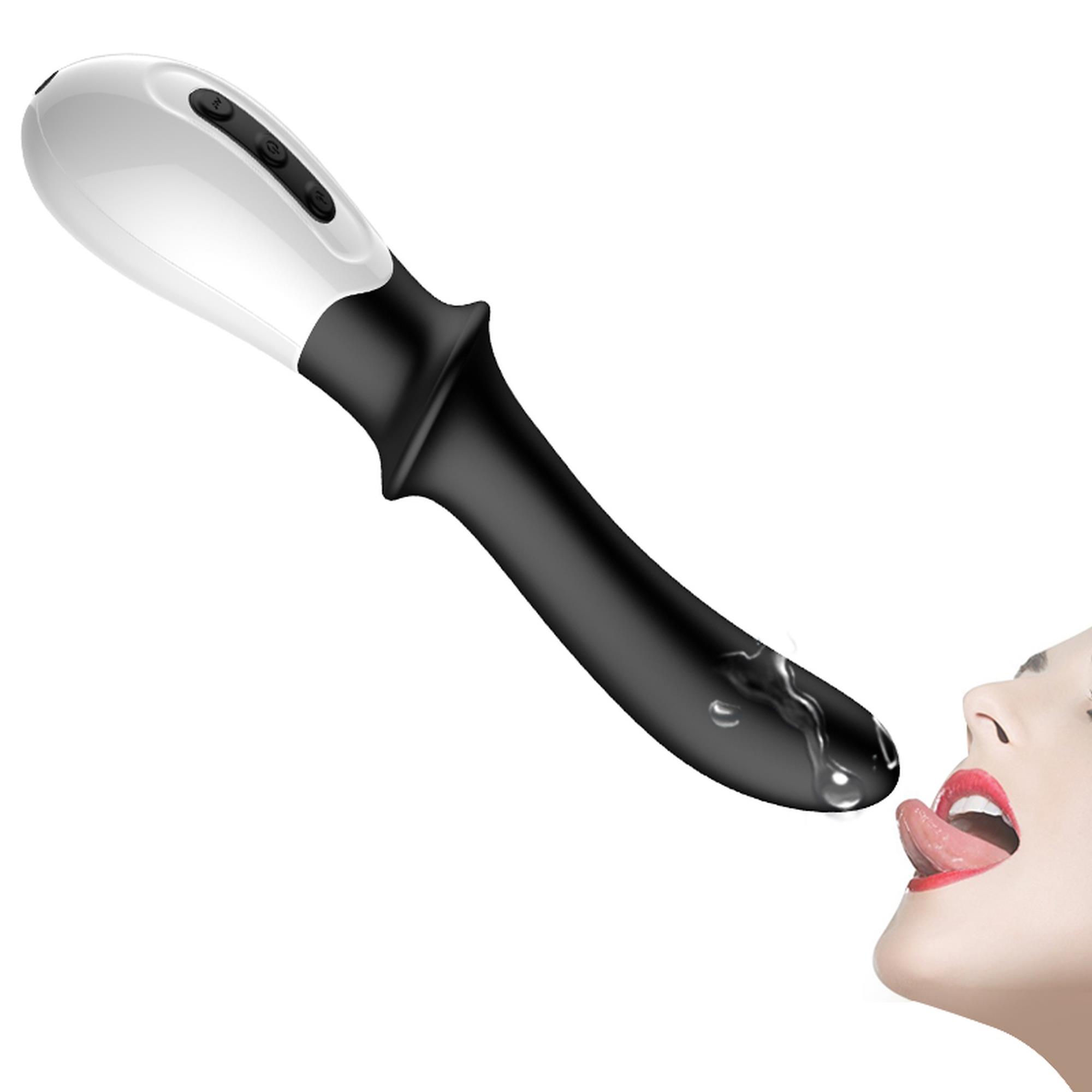 Wibrator-Silicone Prostate / G-Spot Massager Usb 10 Function / Heating