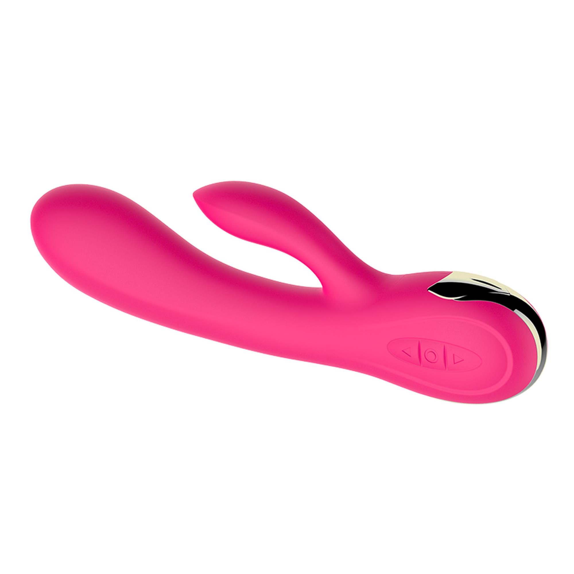 Wibrator-Silicone Vibrator Usb 7 Function + Booster / Heating