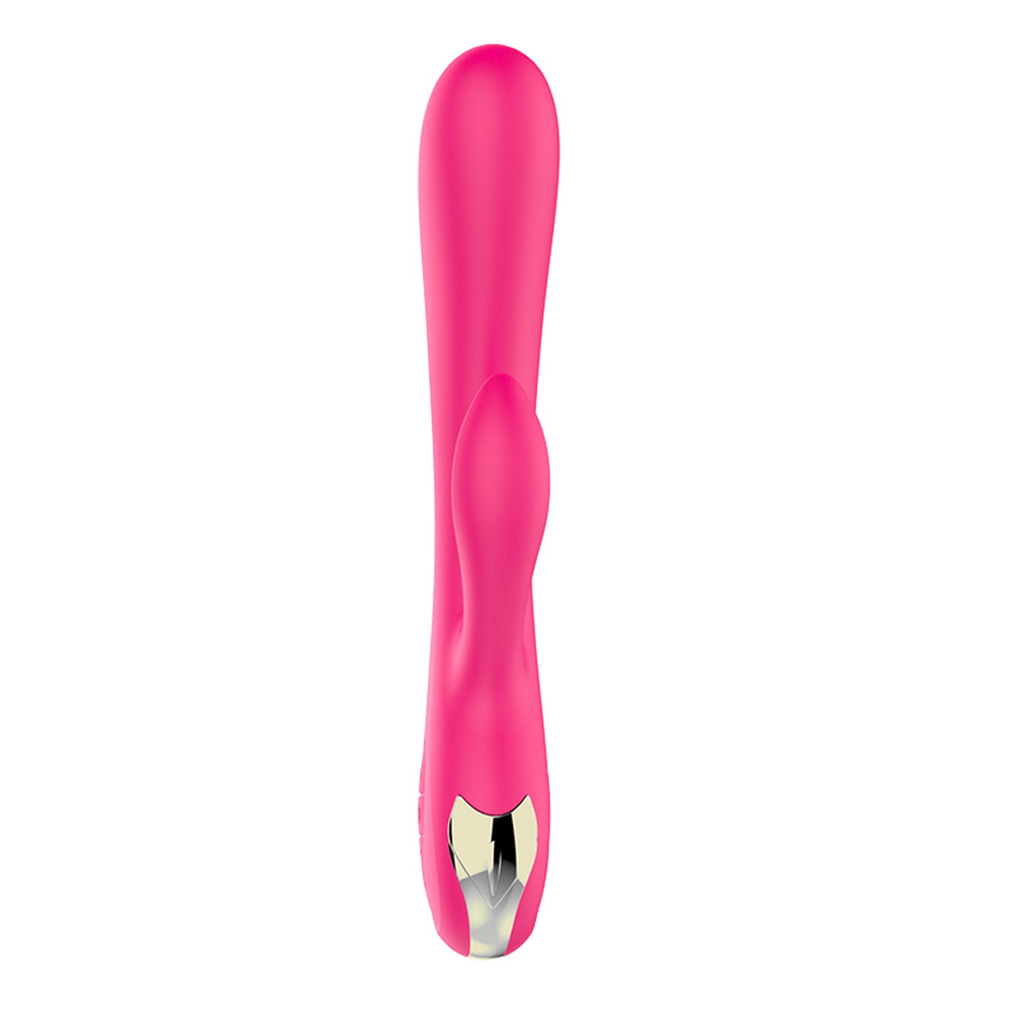 Wibrator-Silicone Vibrator Usb 7 Function + Booster / Heating