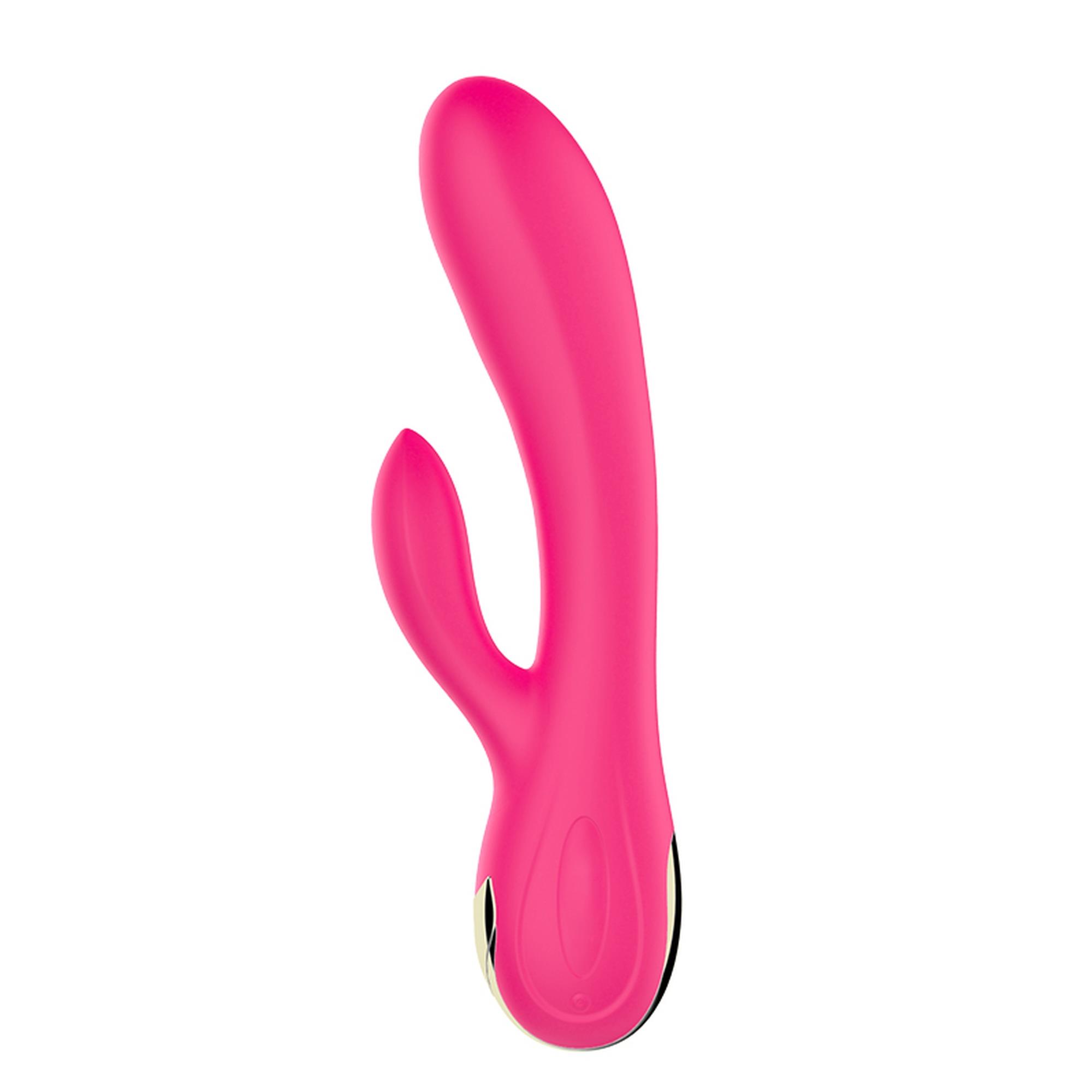 Wibrator-Silicone Vibrator Usb 7 Function + Booster / Heating