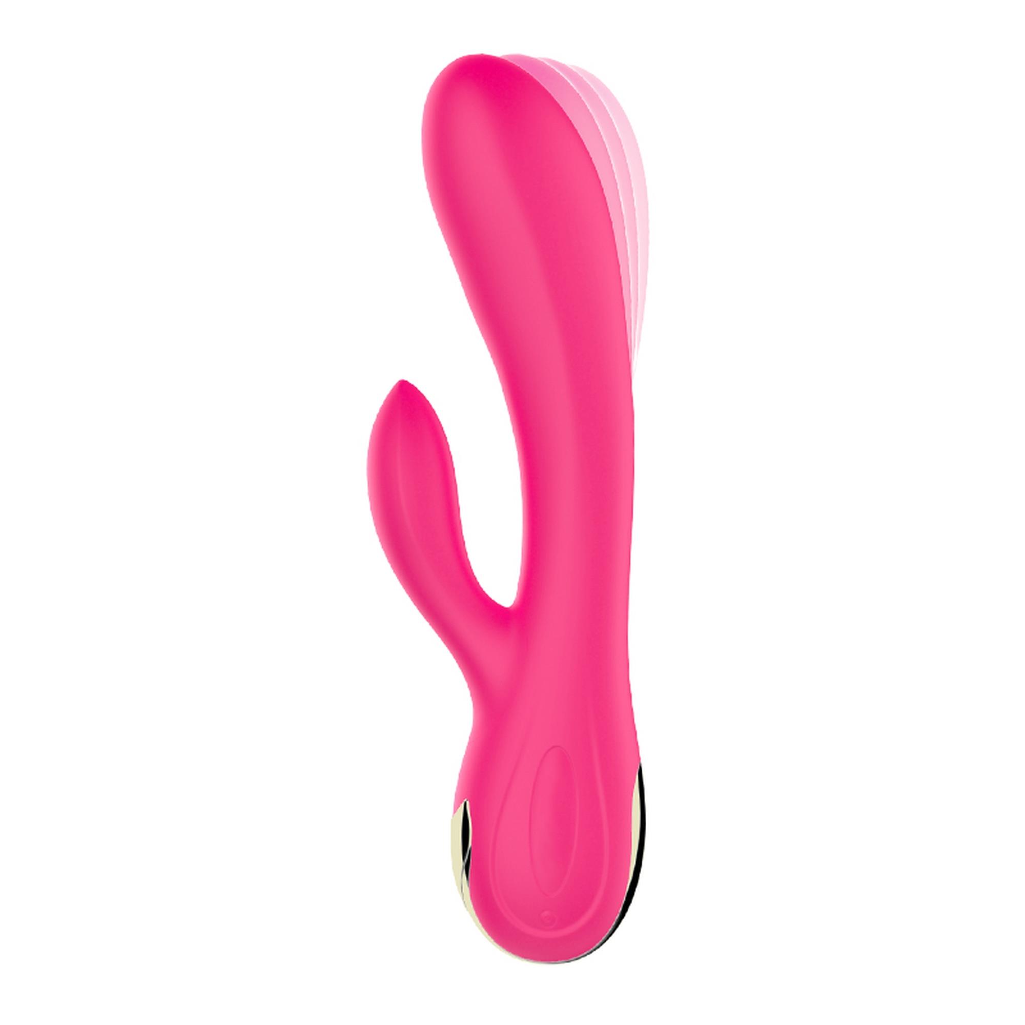 Wibrator-Silicone Vibrator Usb 7 Function + Booster / Heating