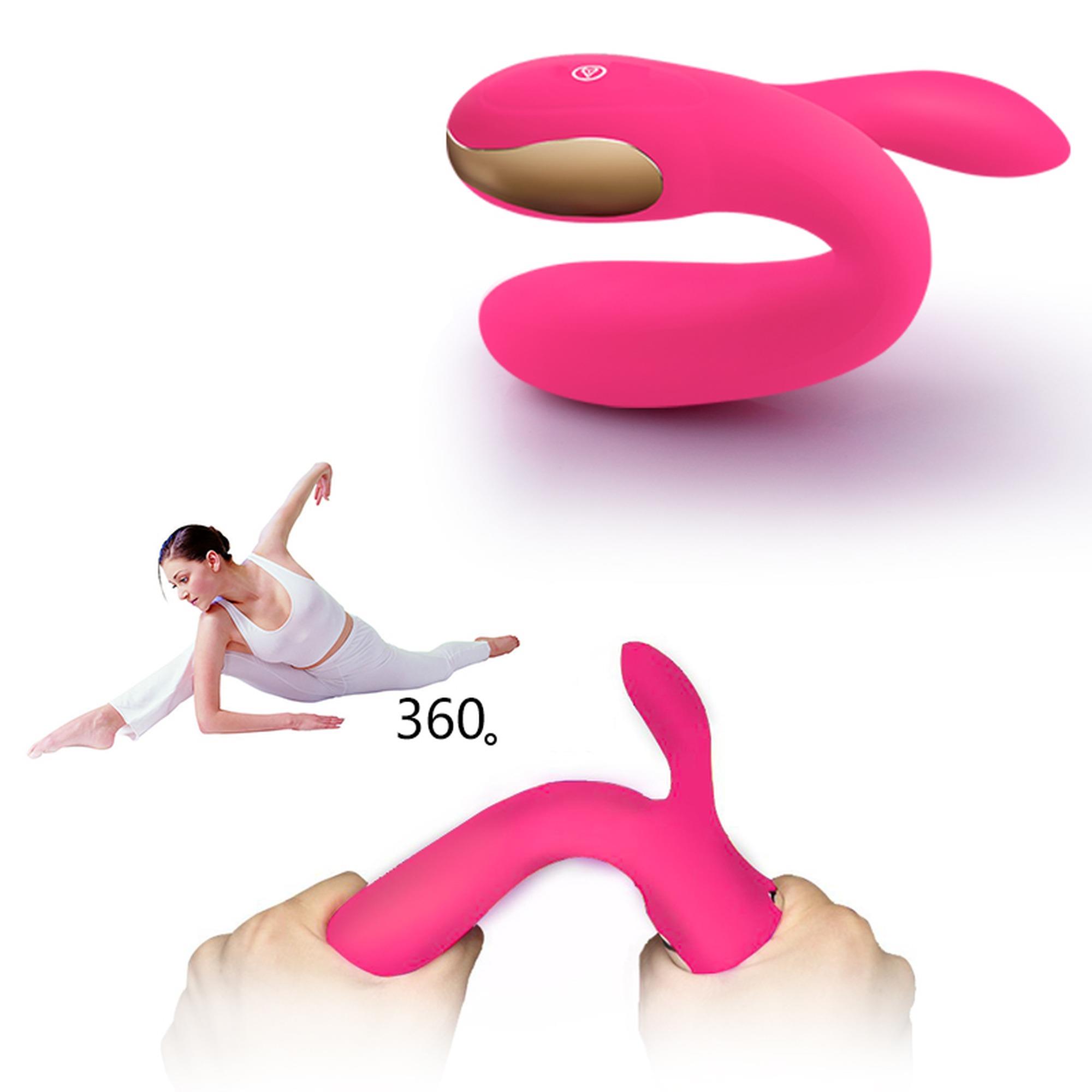 Wibrator-Silicone Vibrator Usb 7 Function + Booster / Heating