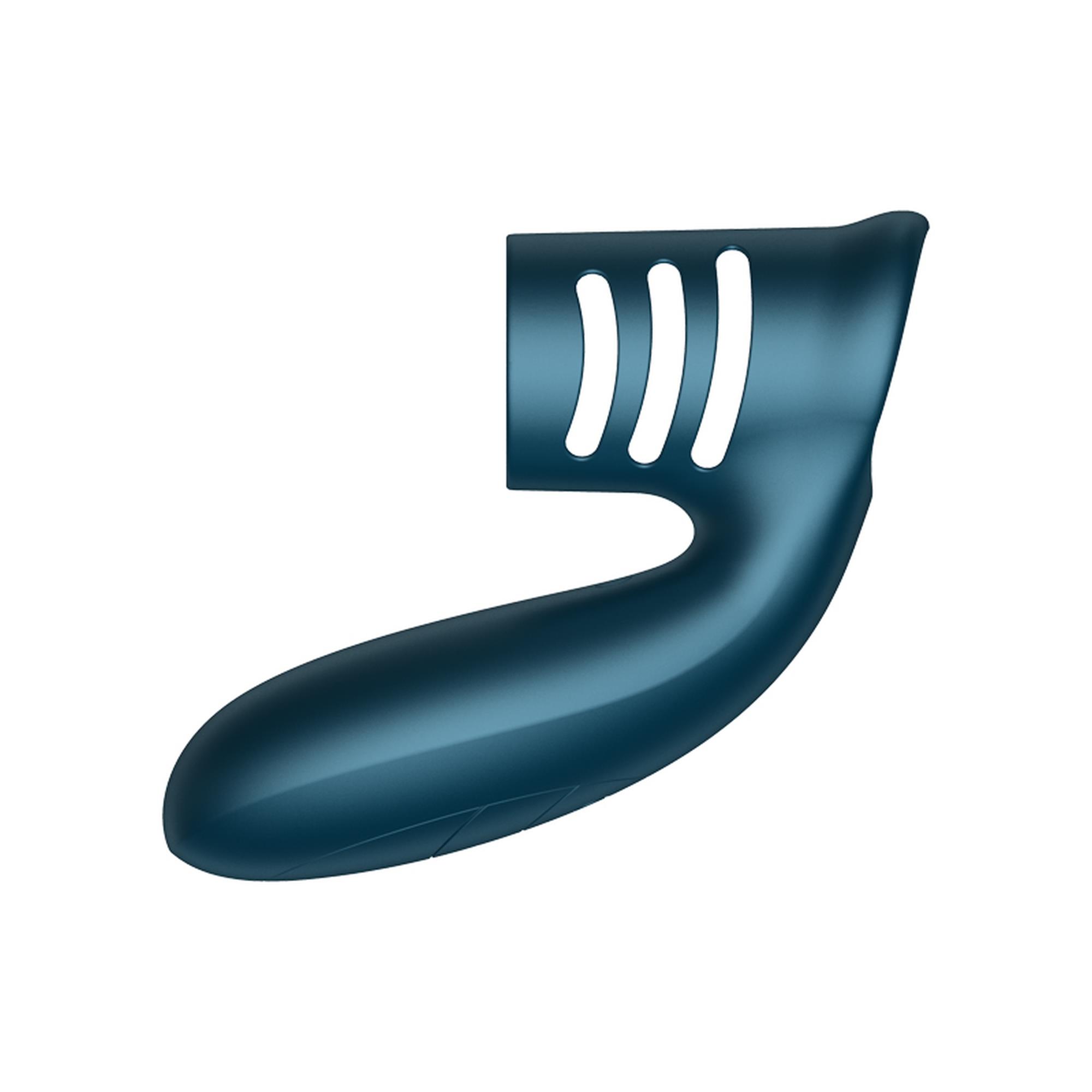 Wibrator-Silicone Ring Blue Usb 7 Function