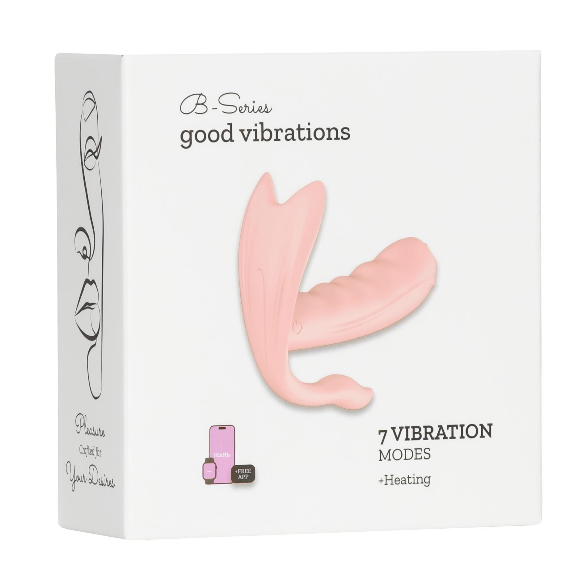 Silicone Vibrator 7 Vibration Modes - Heating + App