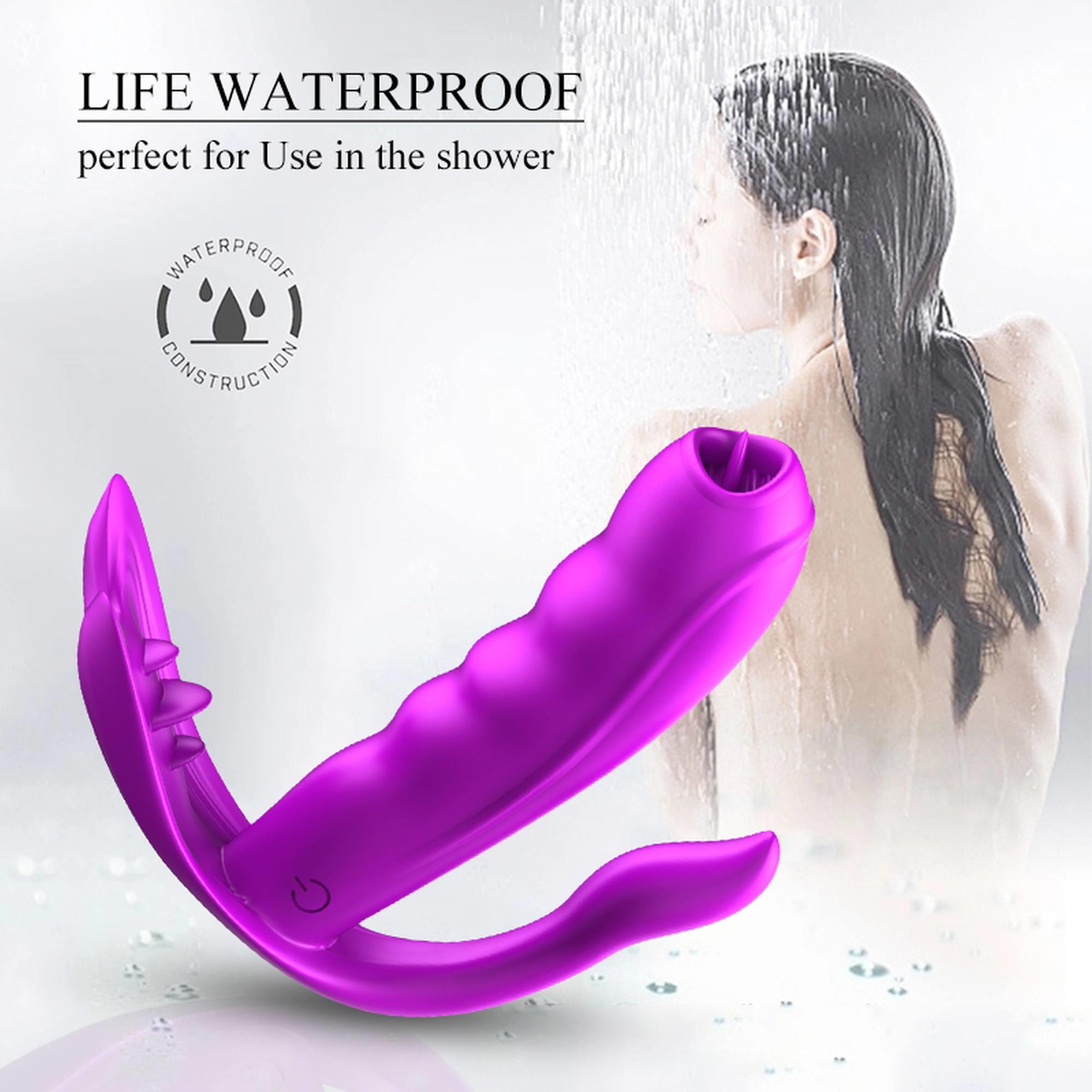 Stymulator-Silicone Panty Vibrator Usb 7 Function / Heating