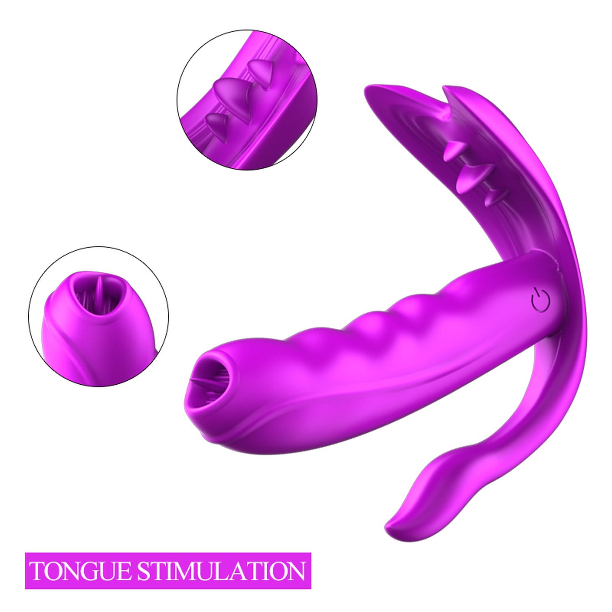 Stymulator-Silicone Panty Vibrator Usb 7 Function / Heating