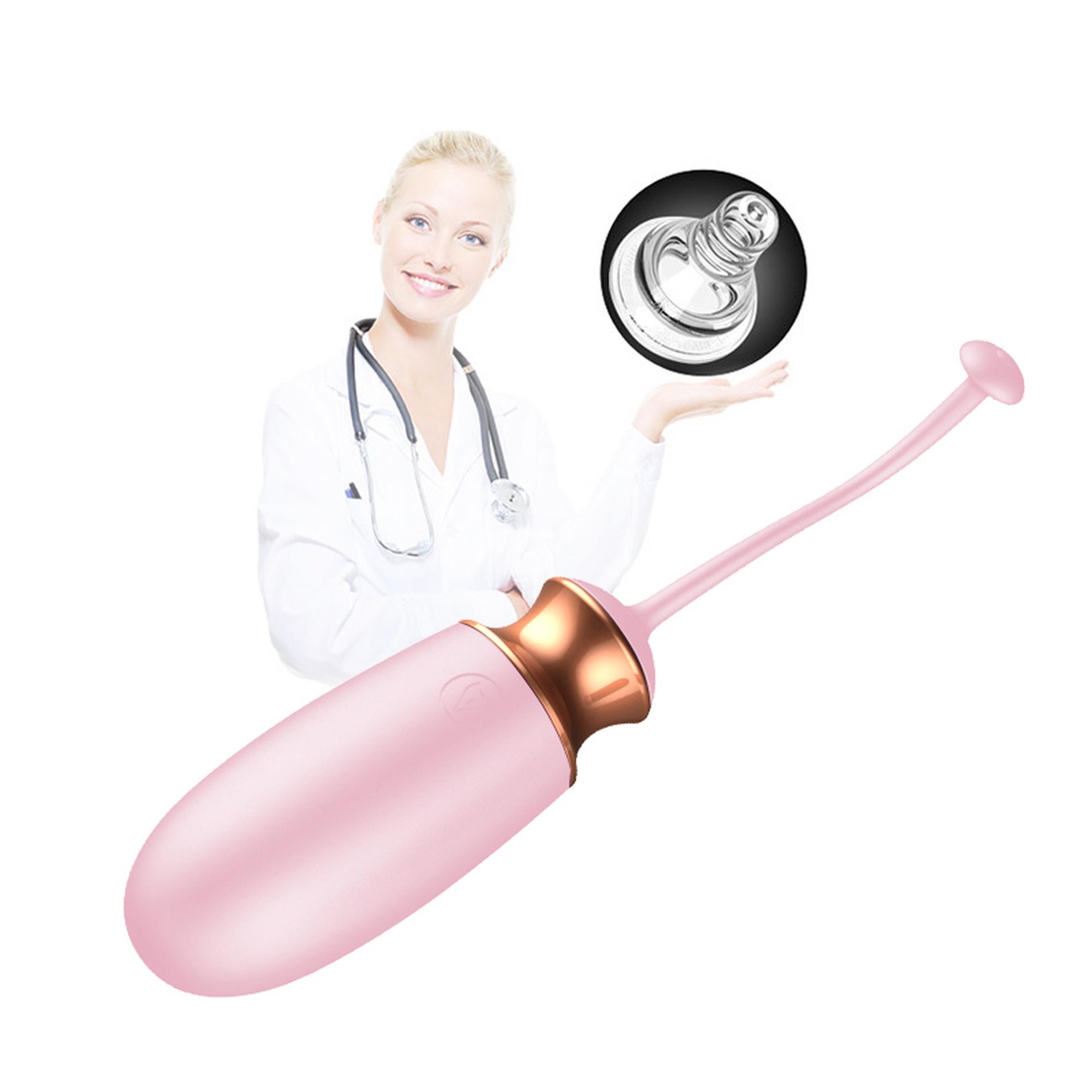 Jajko/Wibr-Vibrating Silicone Love Egg Usb 10 Function / Heating