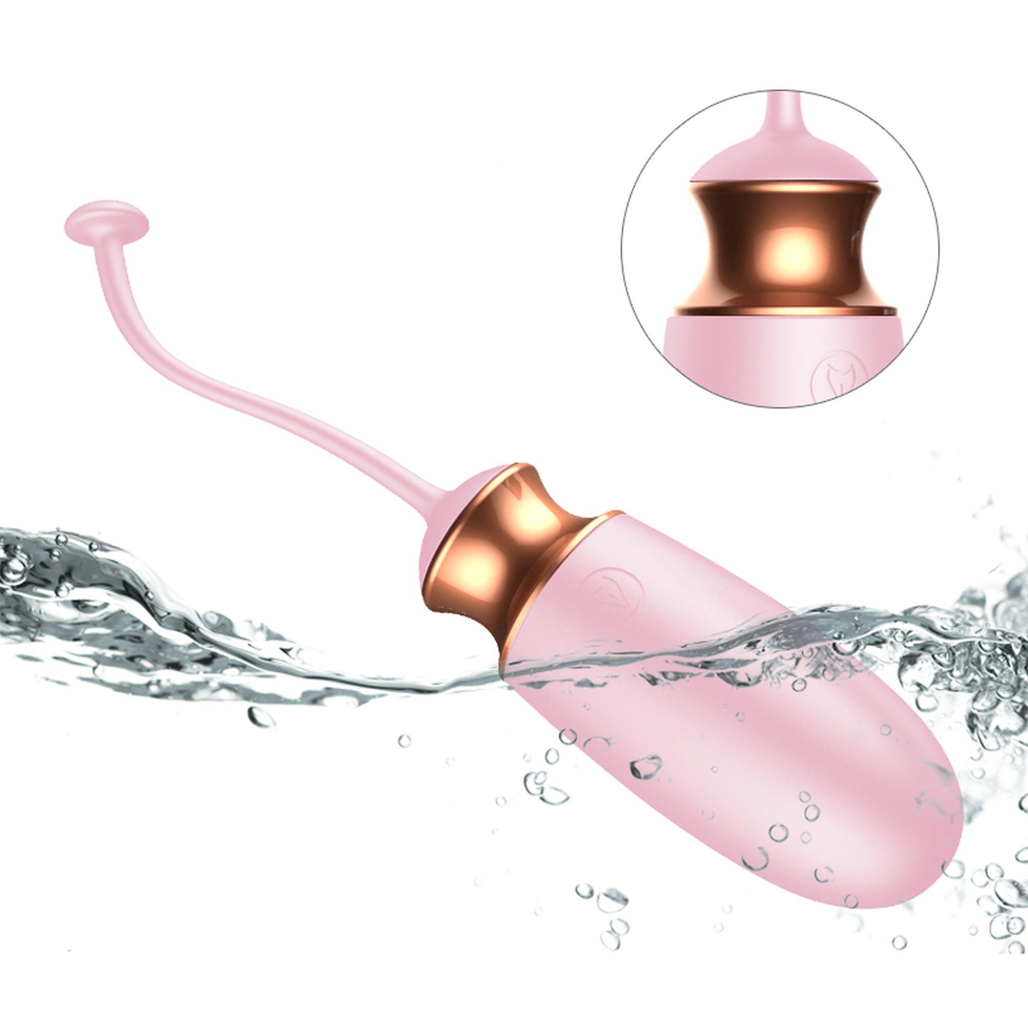 Jajko/Wibr-Vibrating Silicone Love Egg Usb 10 Function / Heating