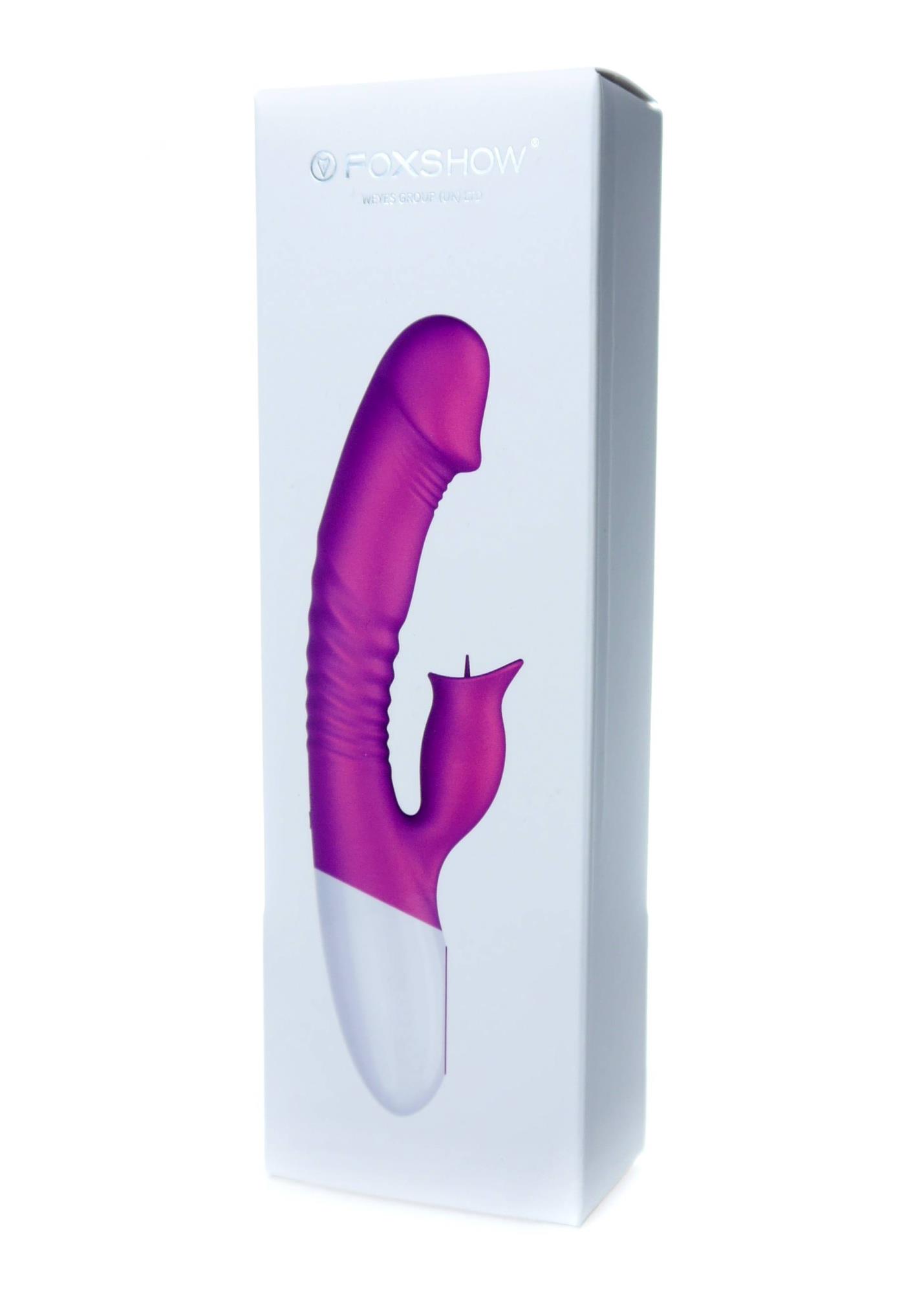 Wibrator-Silicon, Vibrator 7 Function And Heating Mode, Purple