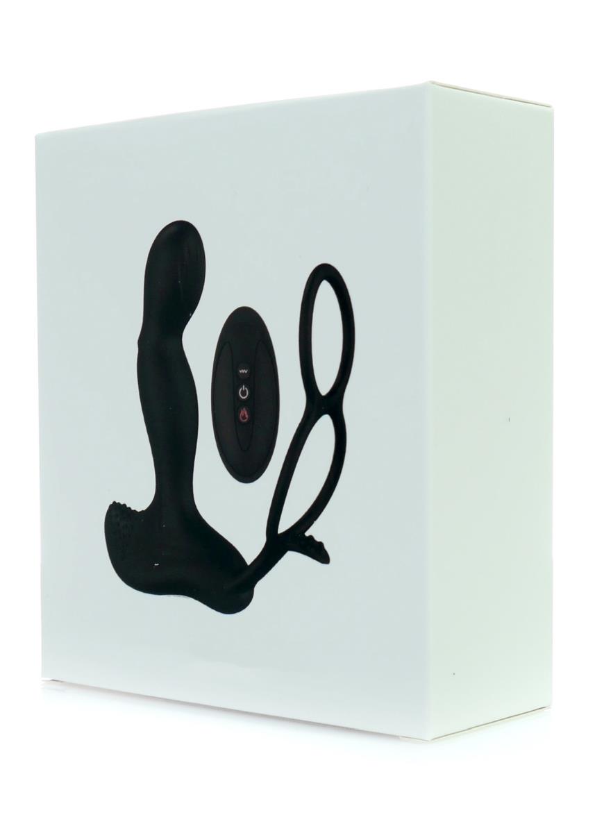 Wibrator-Silicone Massager 7 Function And Heating Function, Black