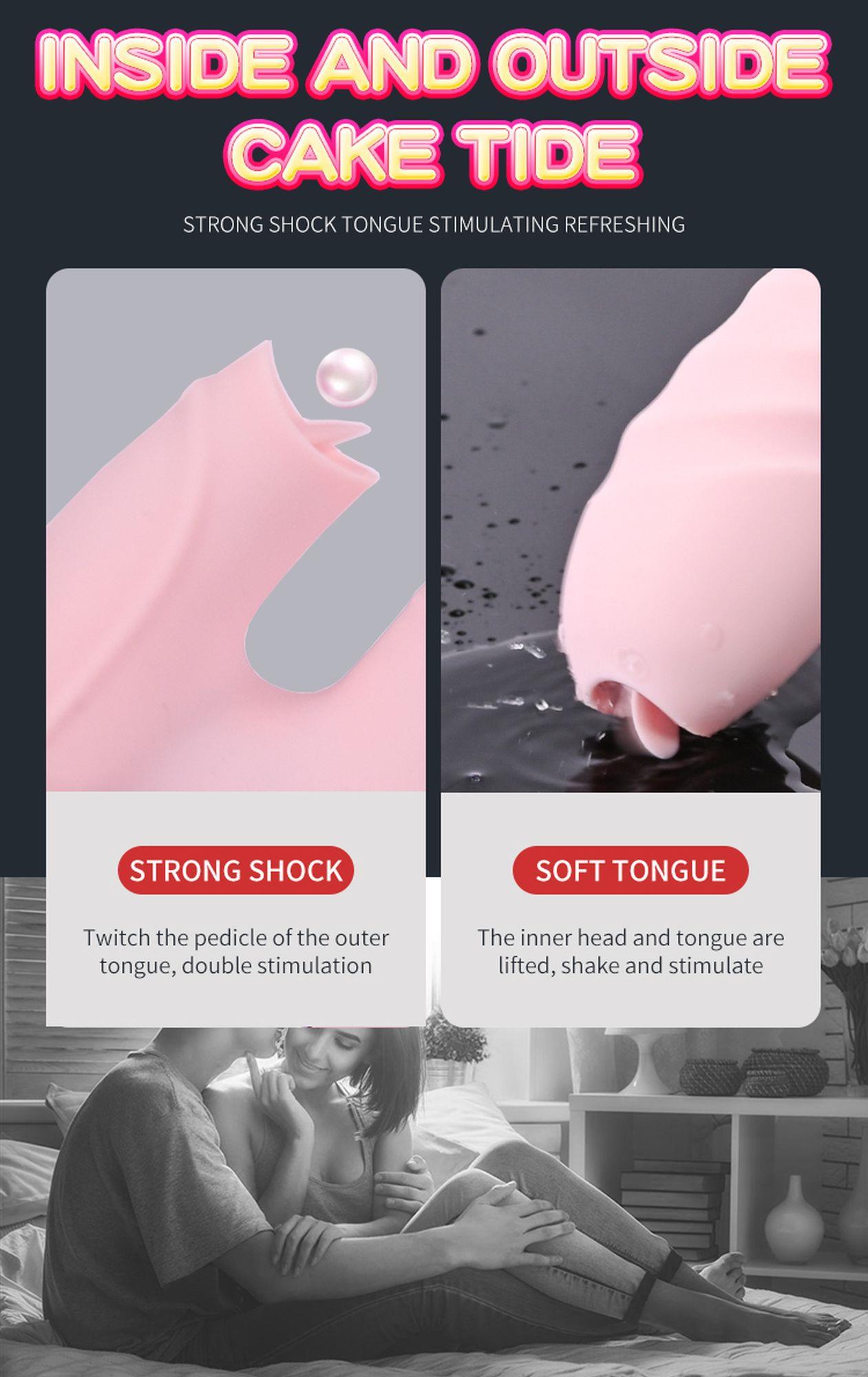 Wibrator-Silicone Vibrator Usb 7 Function And Thrusting Function