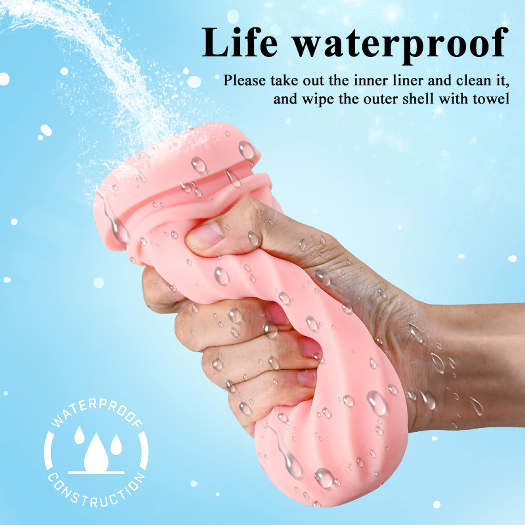 Masturbator-Vibration 7, 7 Sucking Modes, Hand