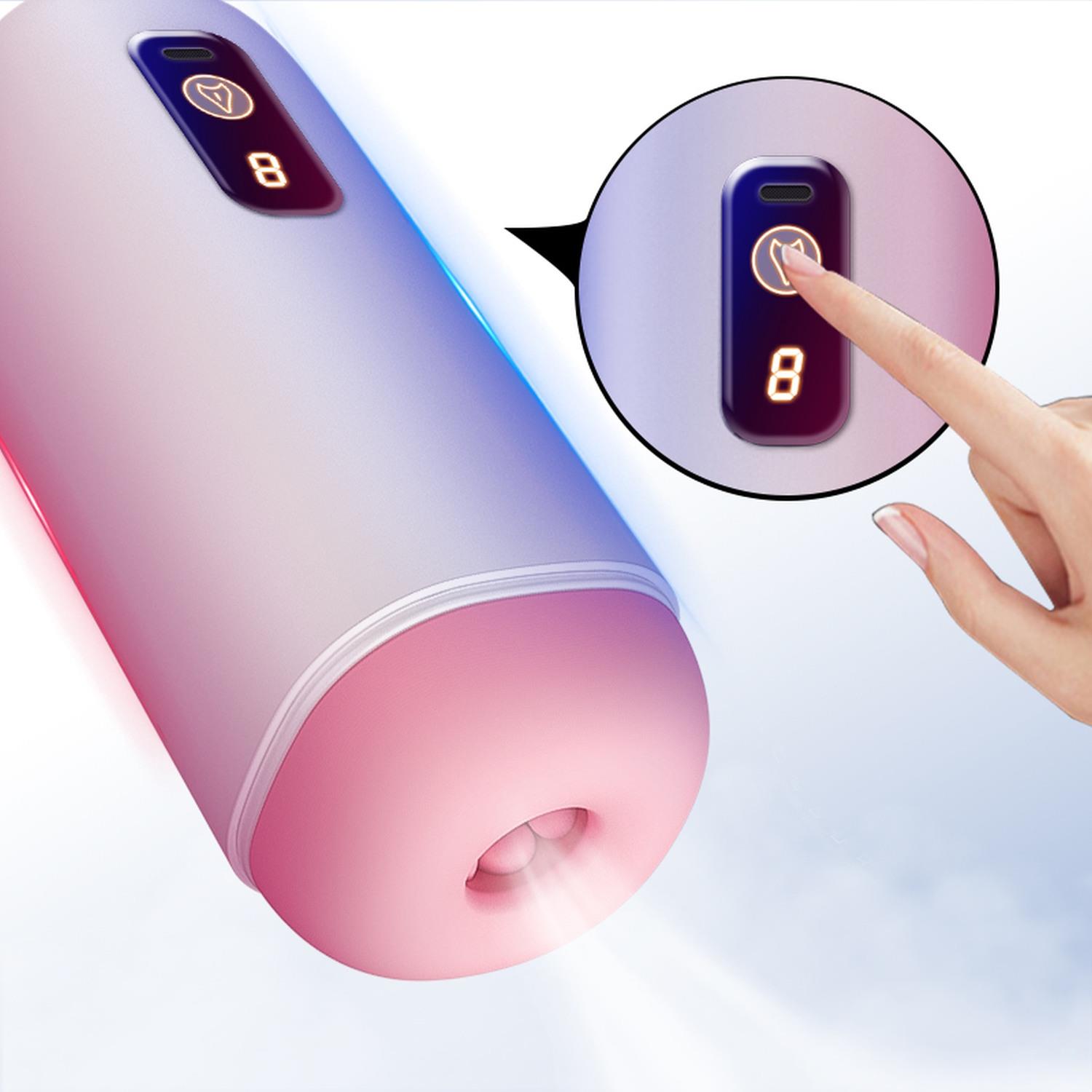 Masturbator- Usb Rechargeable, 8 Vibration Functions