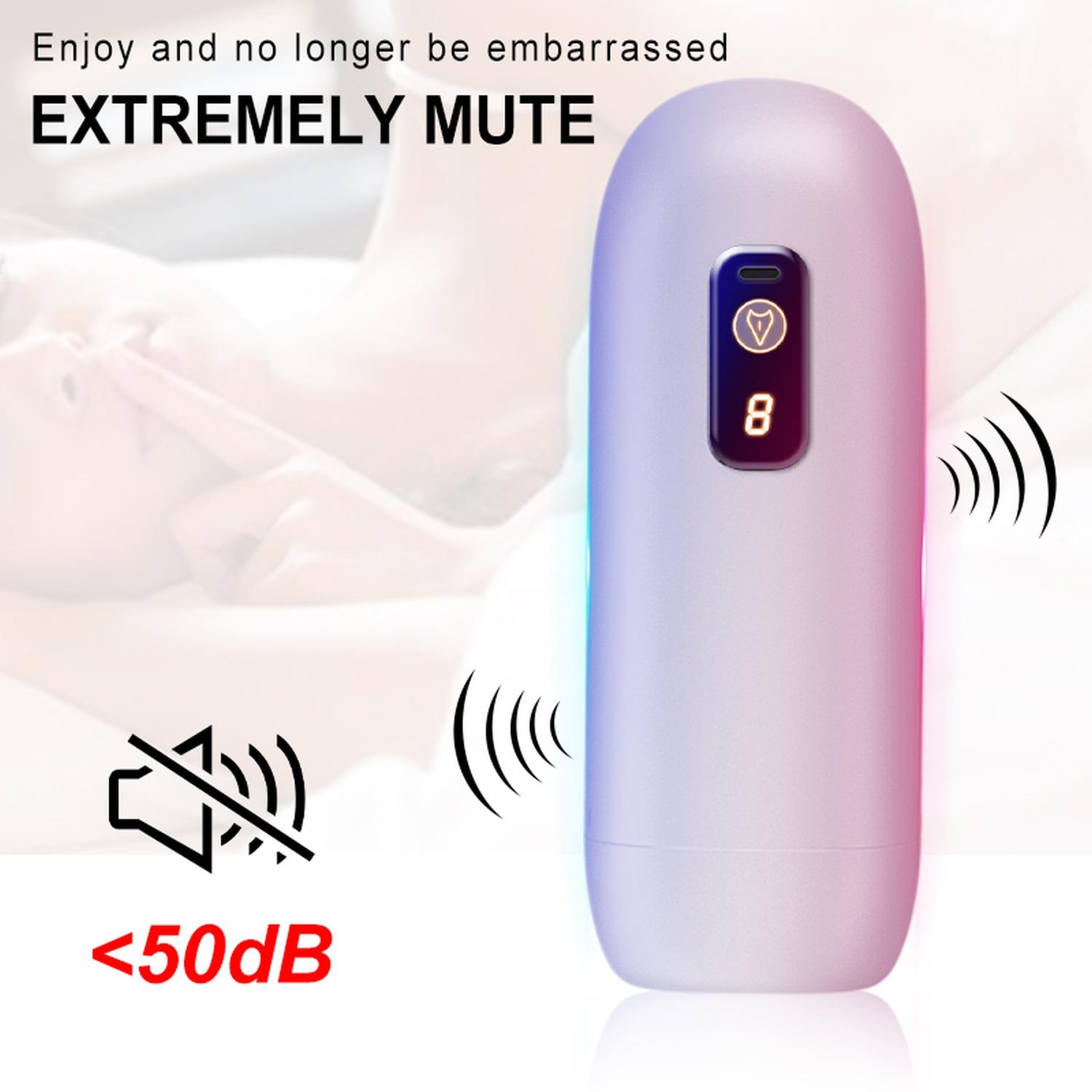 Masturbator- Usb Rechargeable, 8 Vibration Functions