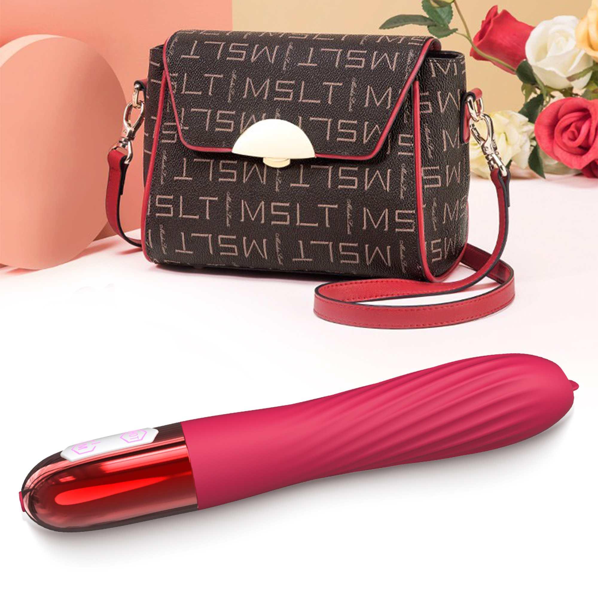 Wibrator-Silicone Vibrator Usb, 10 Vibration Modes, Heating