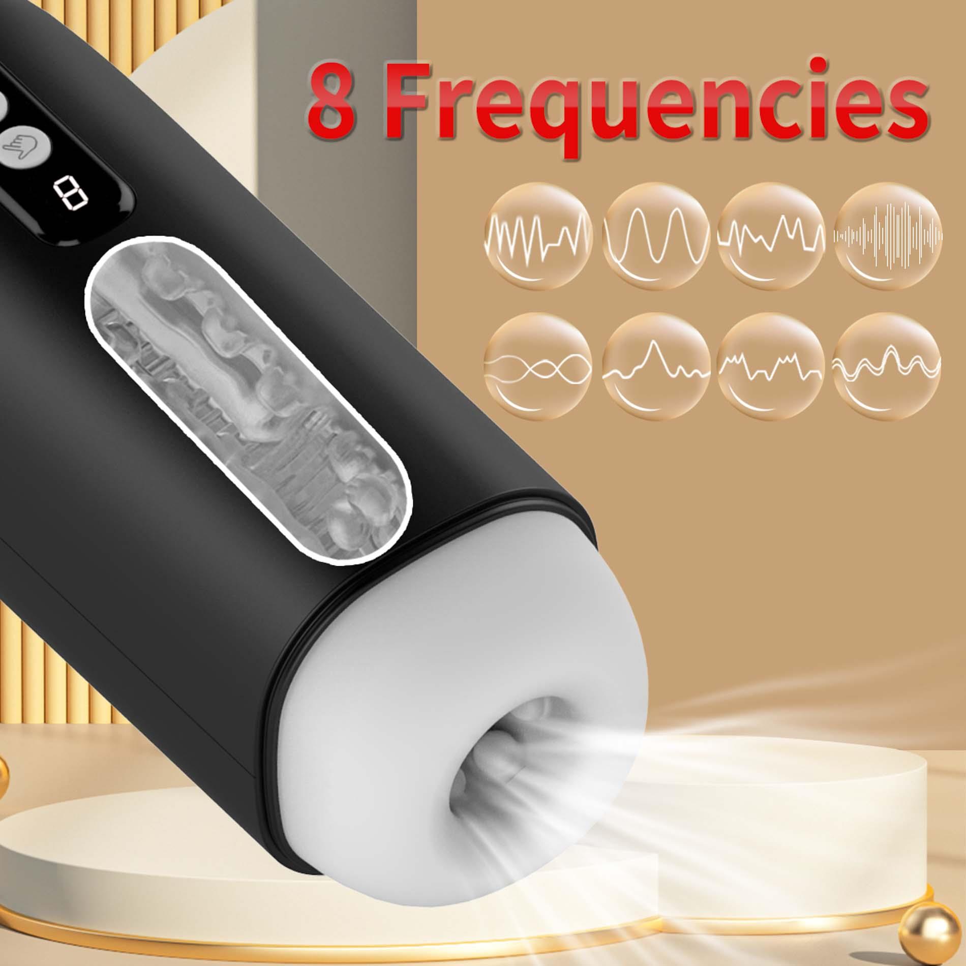 Masturbator - 8 Sucking Mode+ Interactive Function