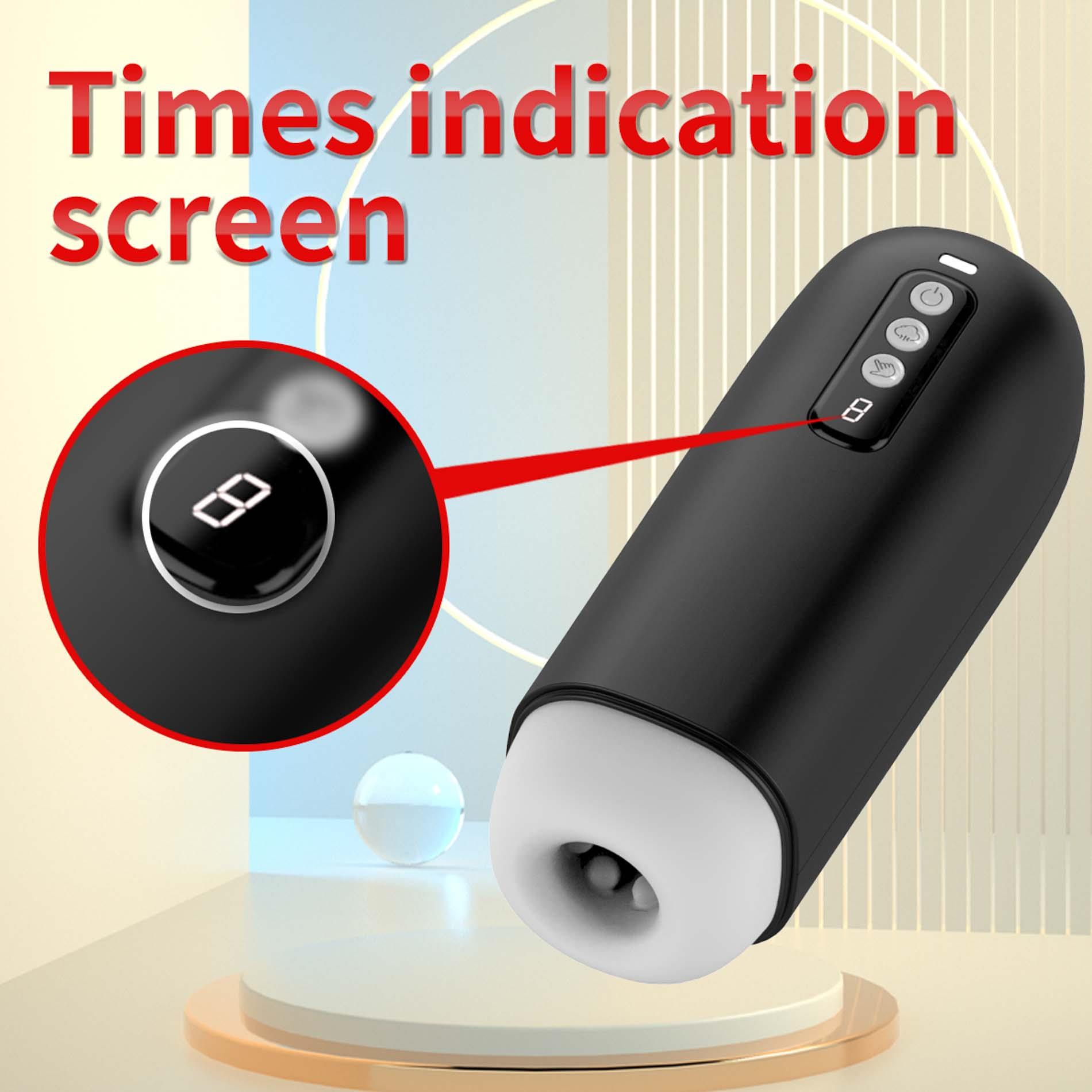 Masturbator - 8 Sucking Mode+ Interactive Function