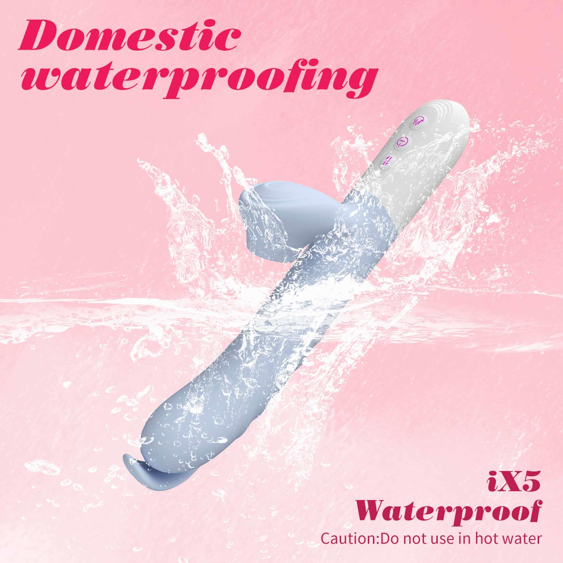 Silicone Vibrator 7 Powerful Modes - Flapping And 7 ThrustingHeating