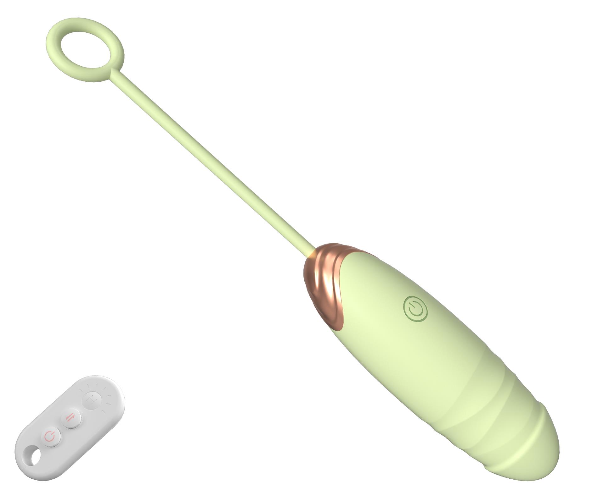 Vibrating Silicone Love Egg Usb 7 Vibration And Thrust Functions / Remote