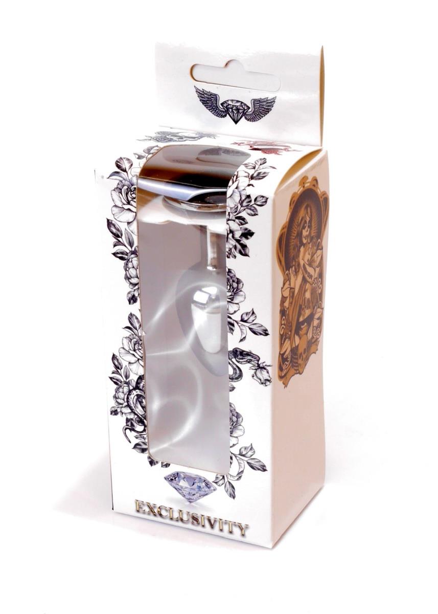 Plug-Jewellery Silver Plug- Black