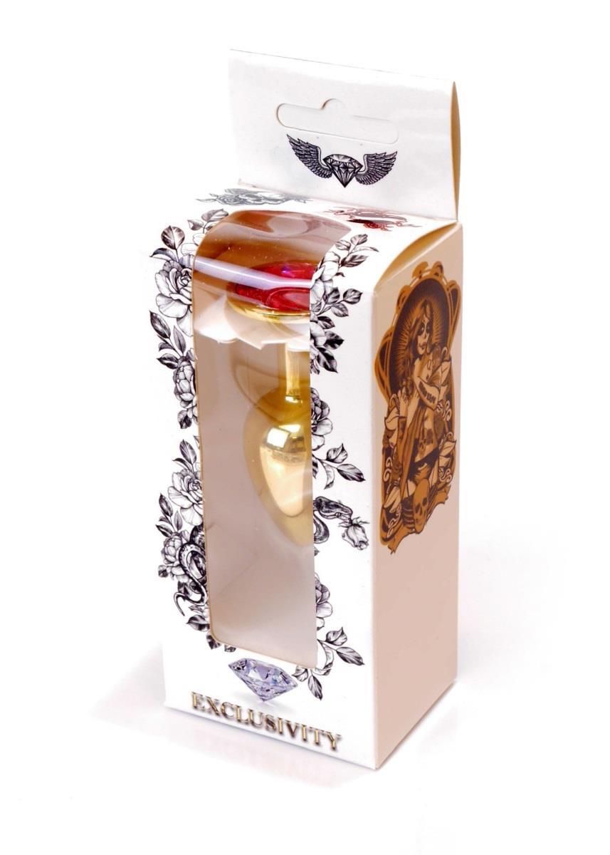 Plug-Jewellery Gold Plug- Pink