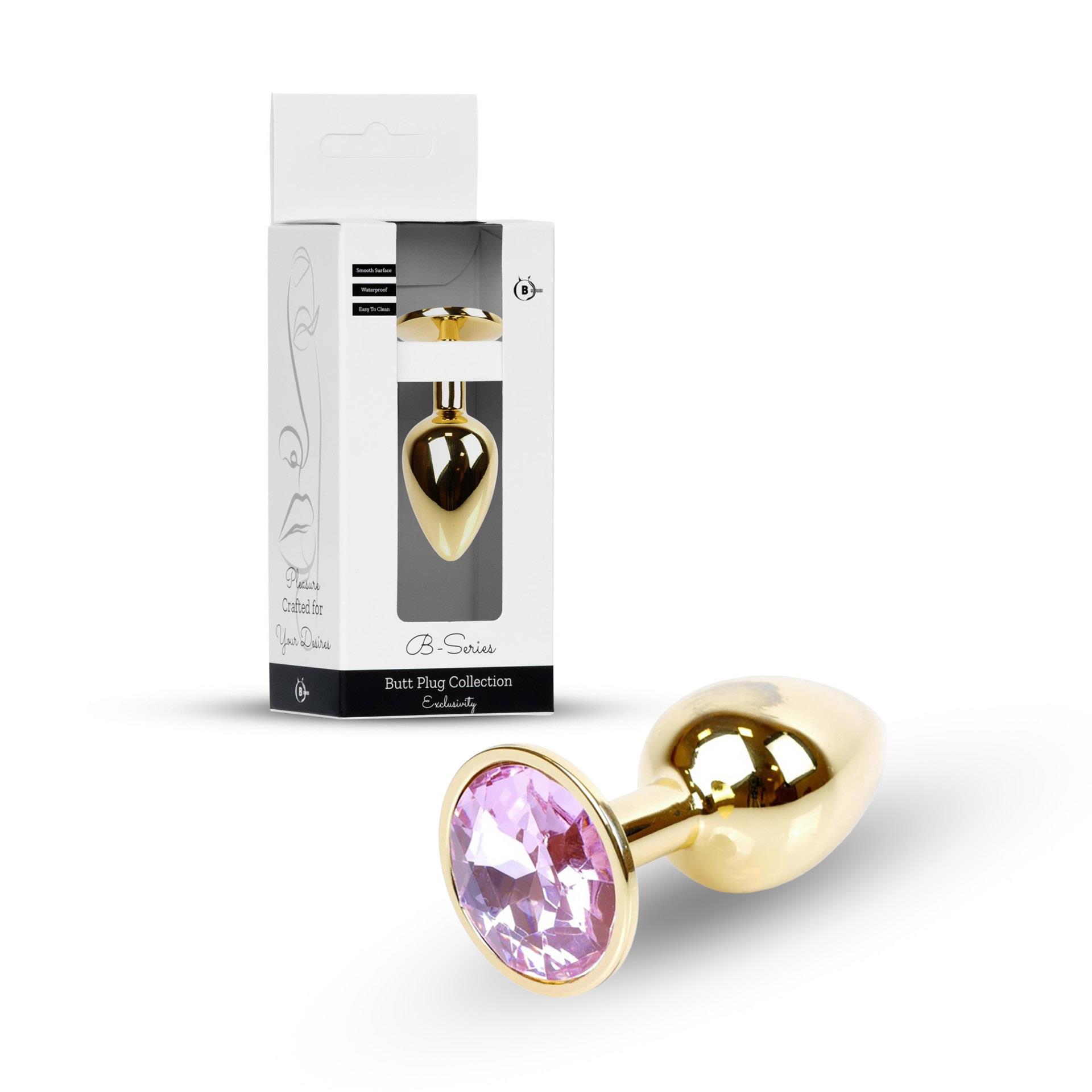 Plug-Jewellery Gold Plug- Rose