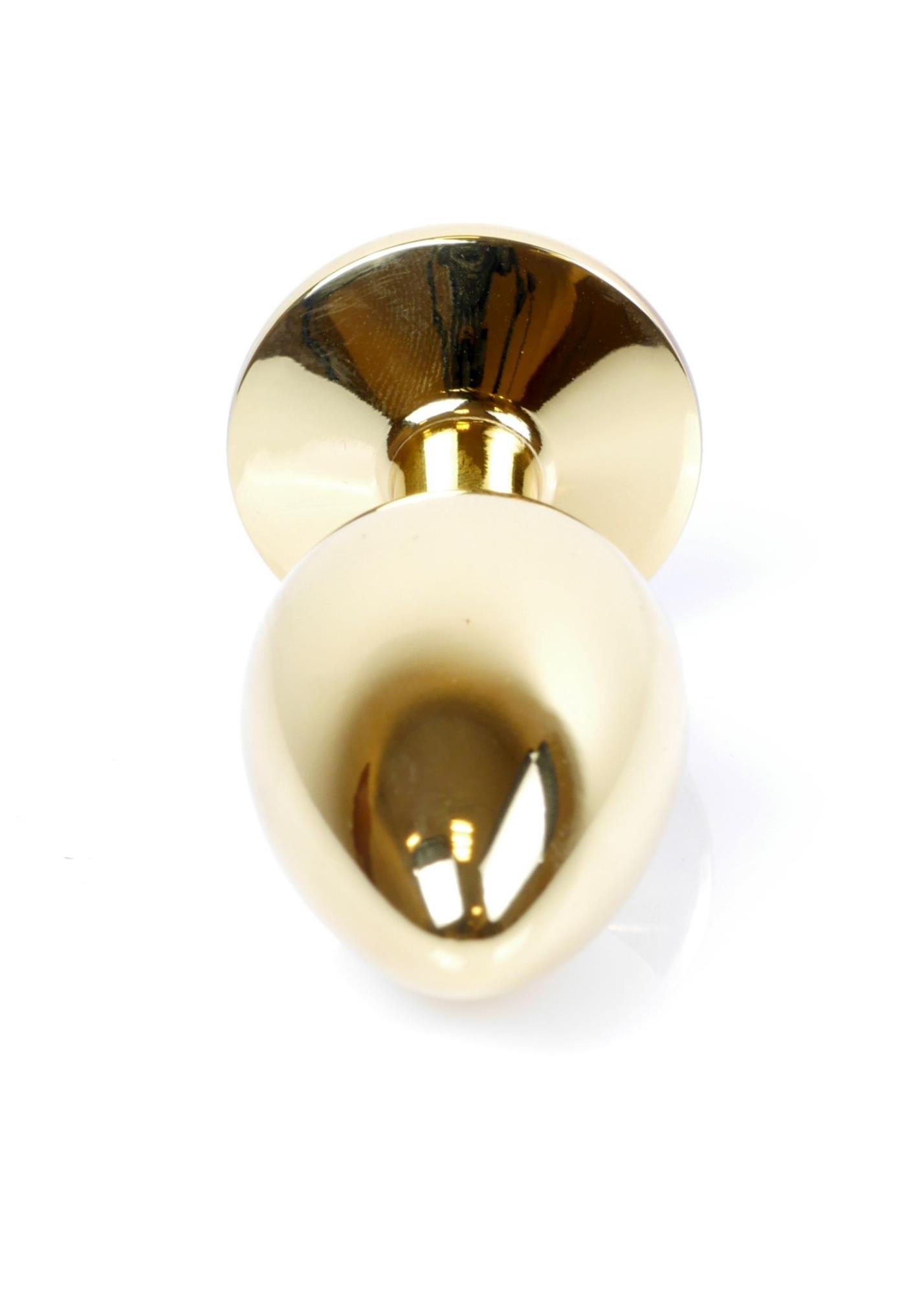 Plug-Jewellery Gold Plug- Black