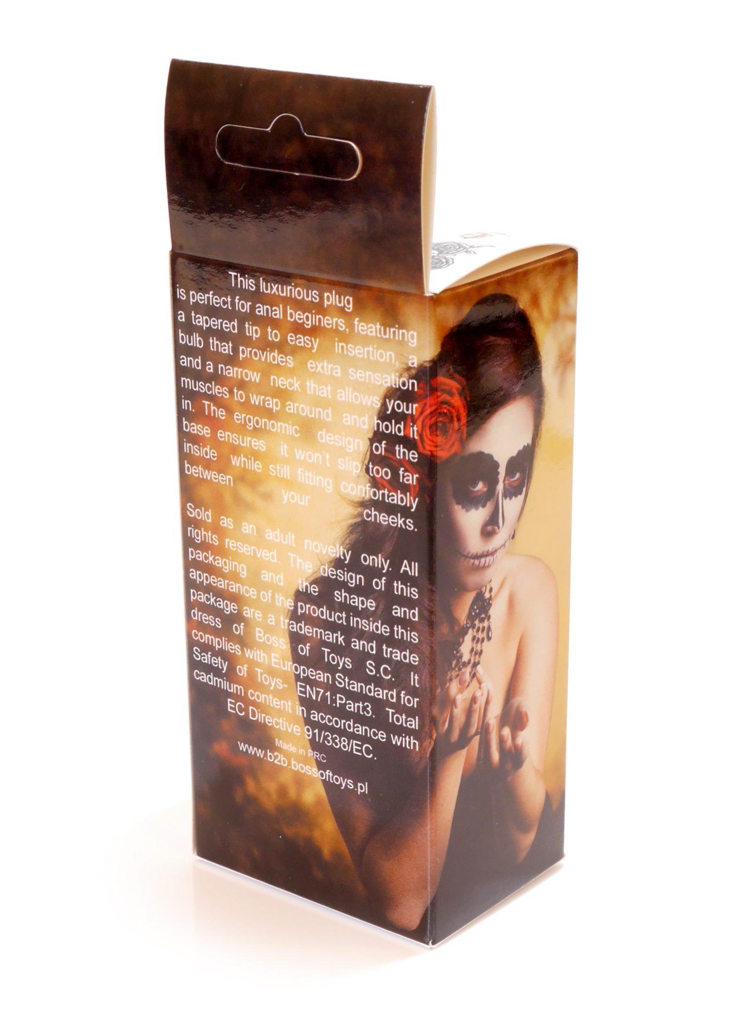 Plug-Jewellery Silver  Heart Plug- Rose