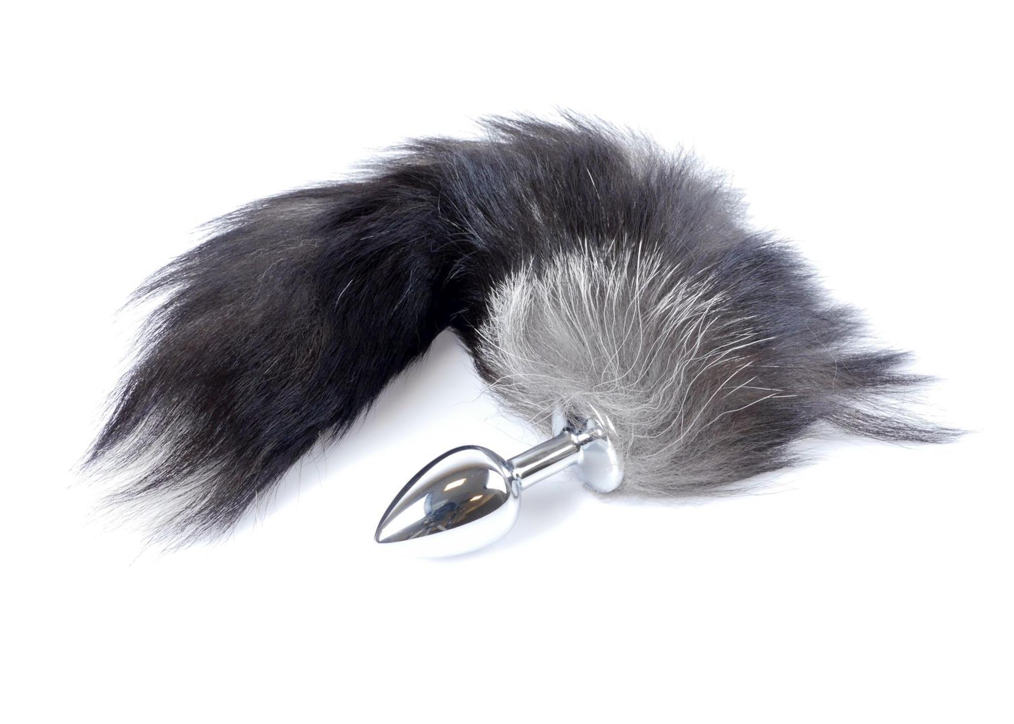 Plug-Fox Tail- Black Xxl