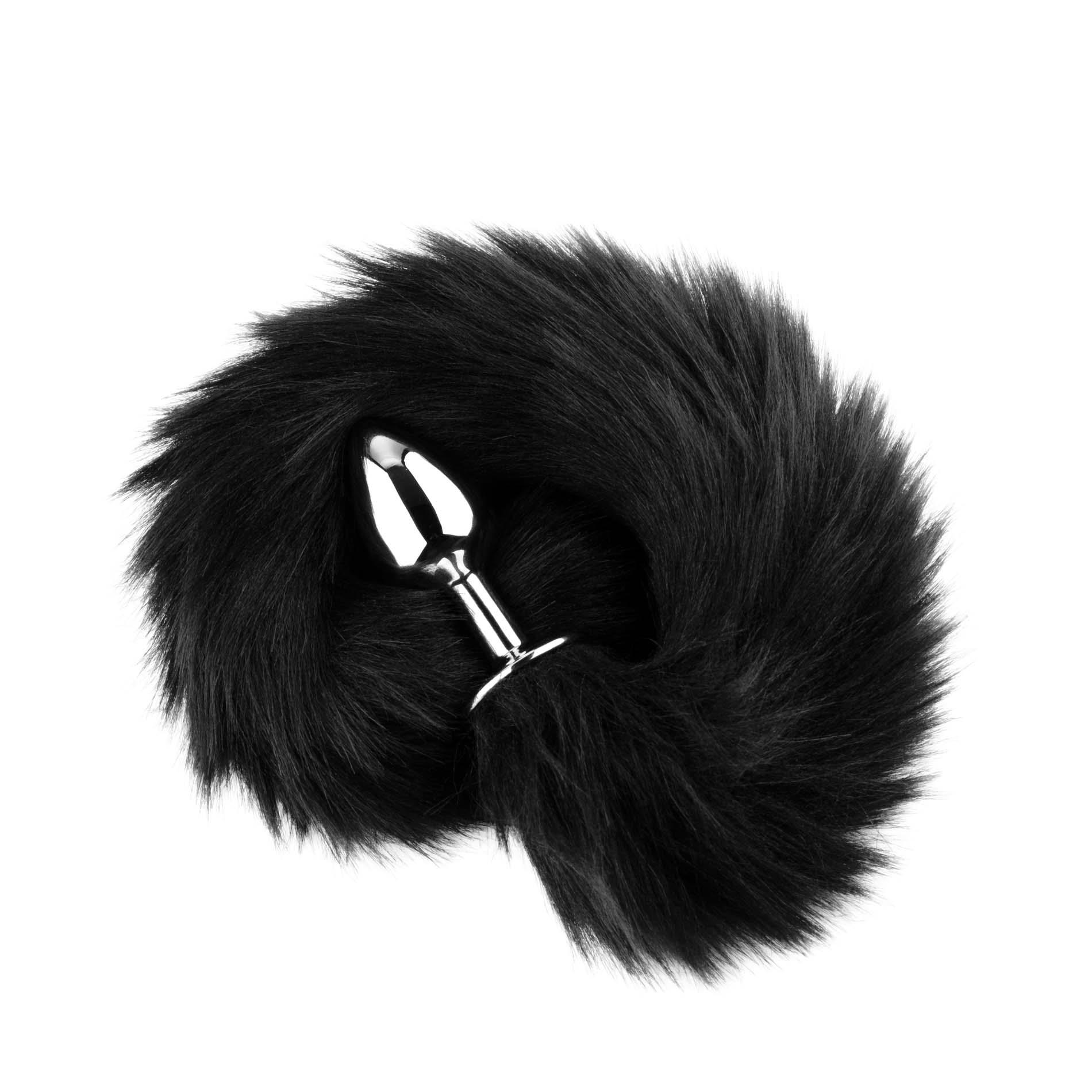 Plug-Fox Tail- Black Xl
